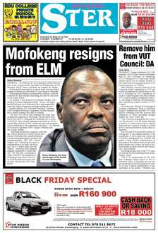 Sedibeng Ster 22 – 28 November 2017