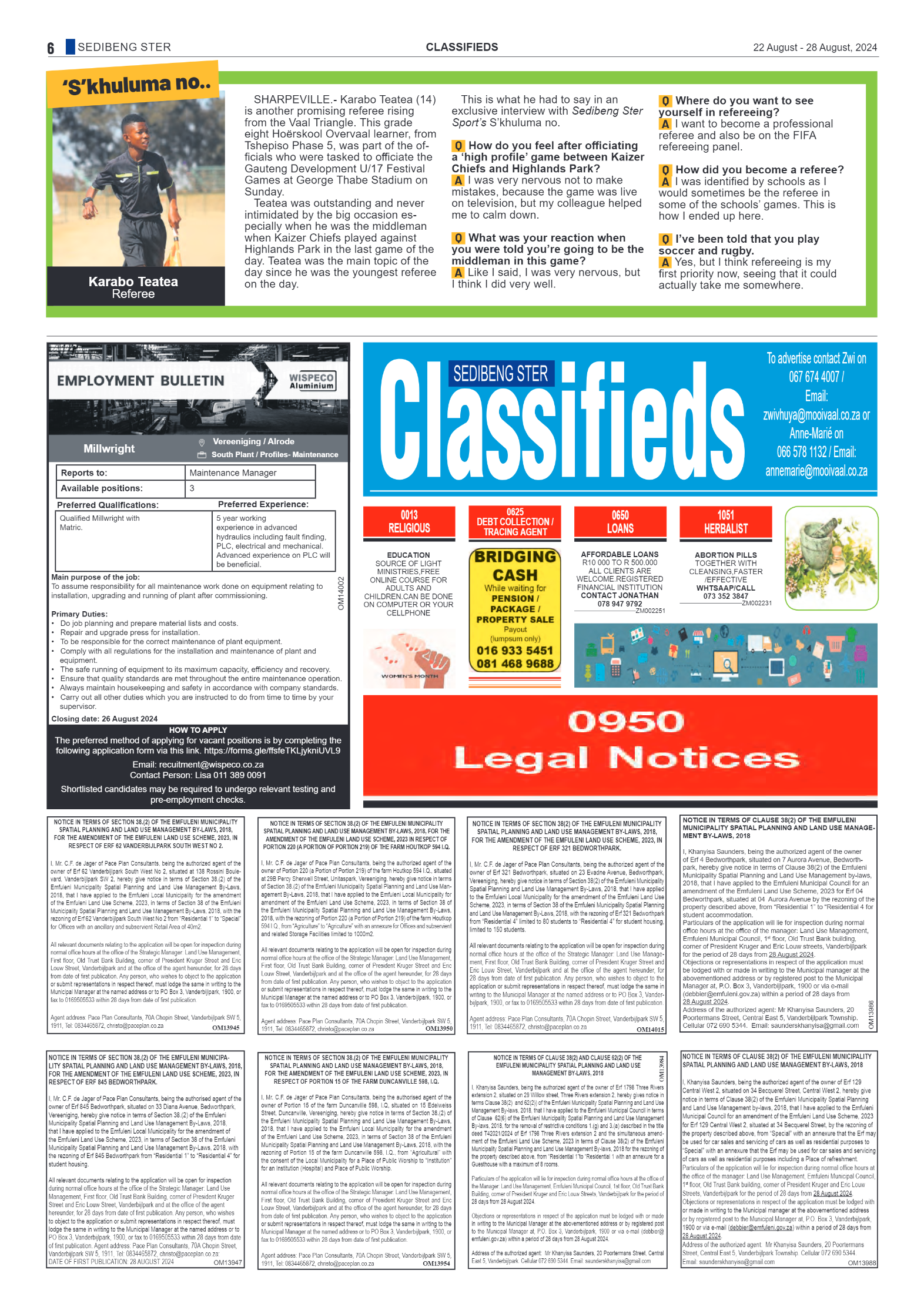 Sedibeng Ster 22 August – 28 August, 2024 page 6
