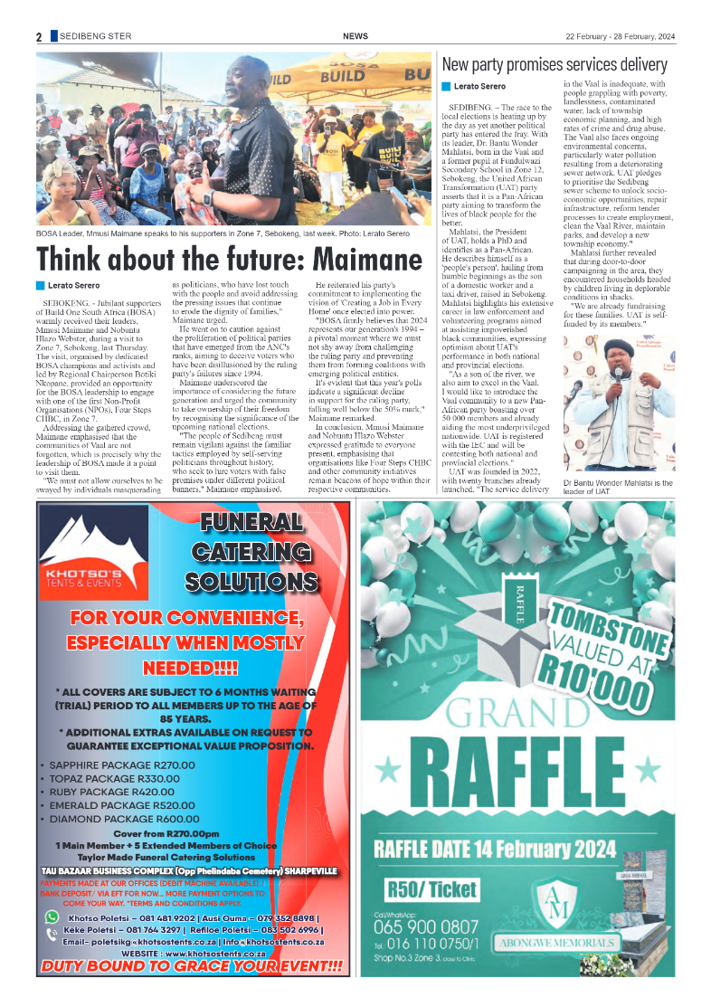 Sedibeng Ster 22 February – 28 February, 2024 page 2