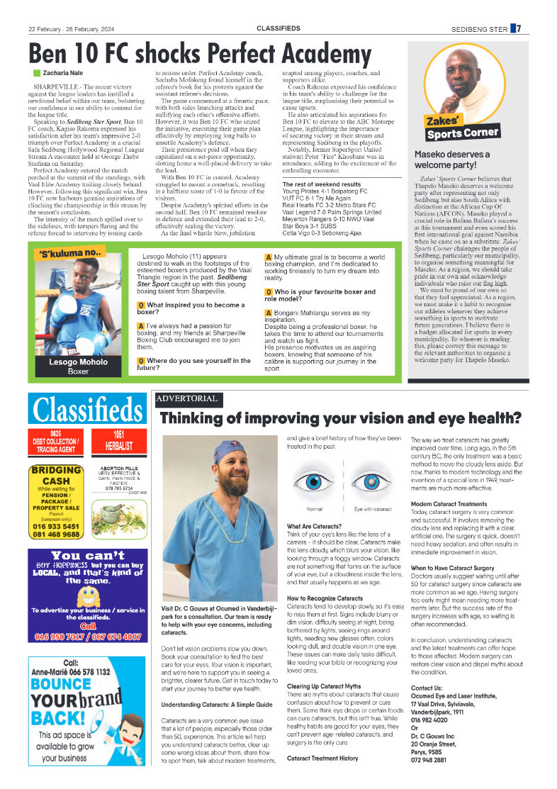 Sedibeng Ster 22 February – 28 February, 2024 page 7