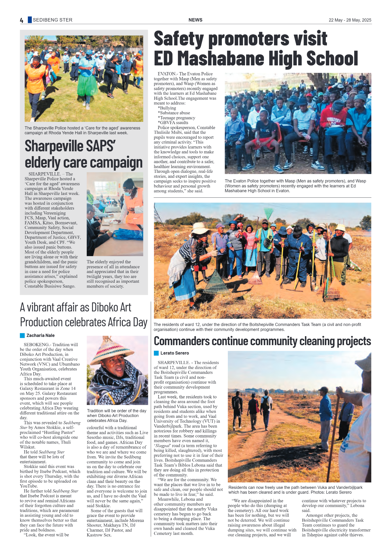 Sedibeng Ster 22 May – 28 May, 2025 page 4