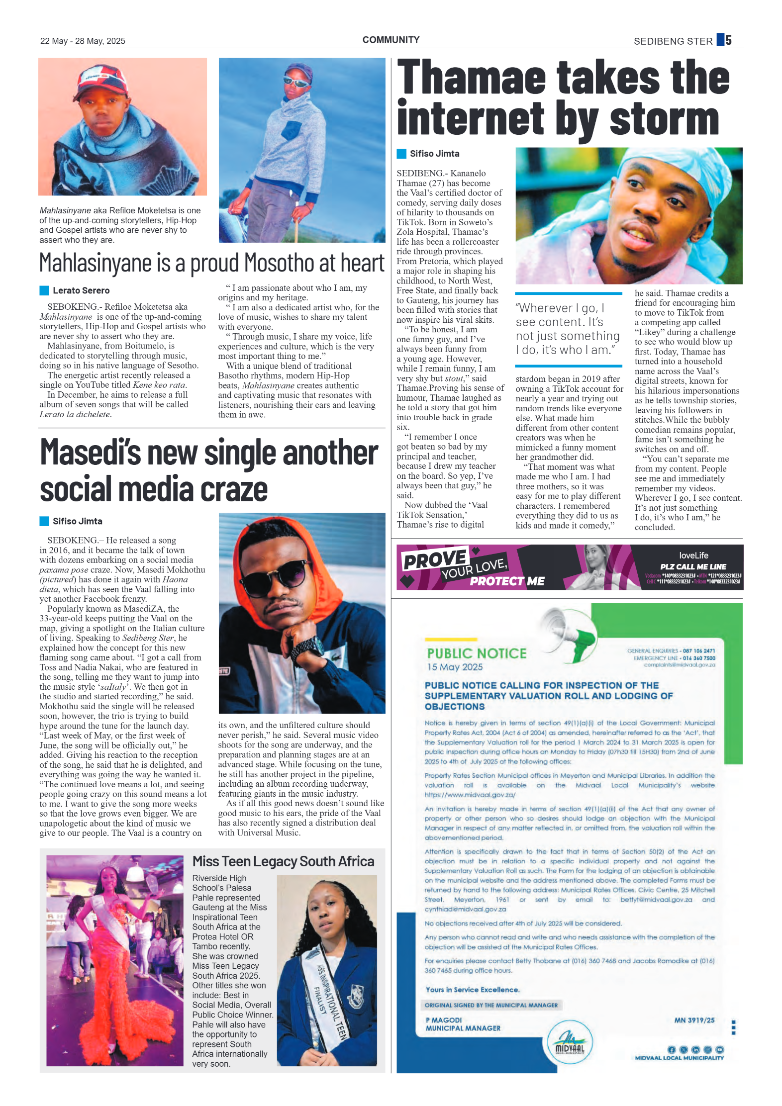 Sedibeng Ster 22 May – 28 May, 2025 page 5