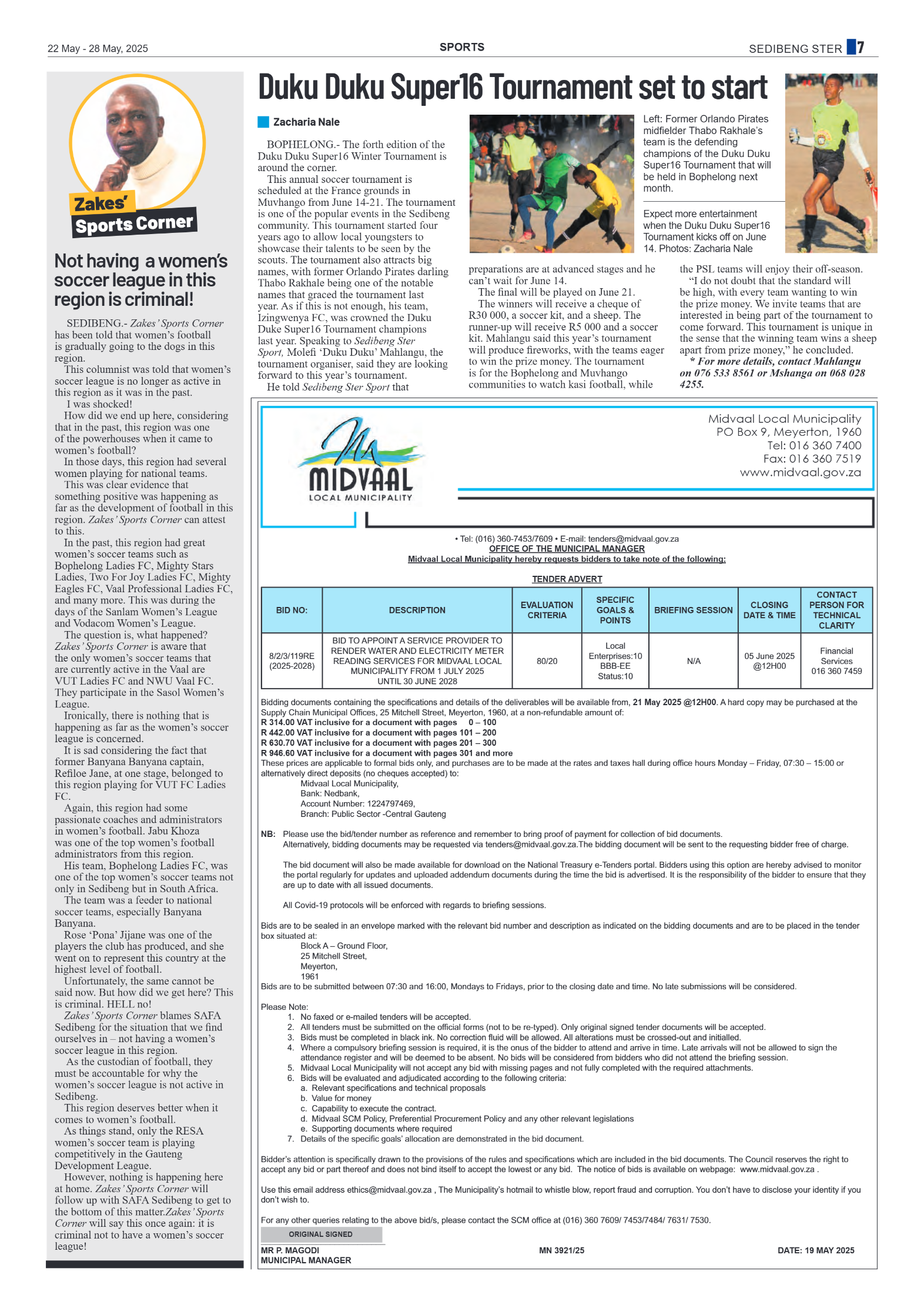 Sedibeng Ster 22 May – 28 May, 2025 page 7