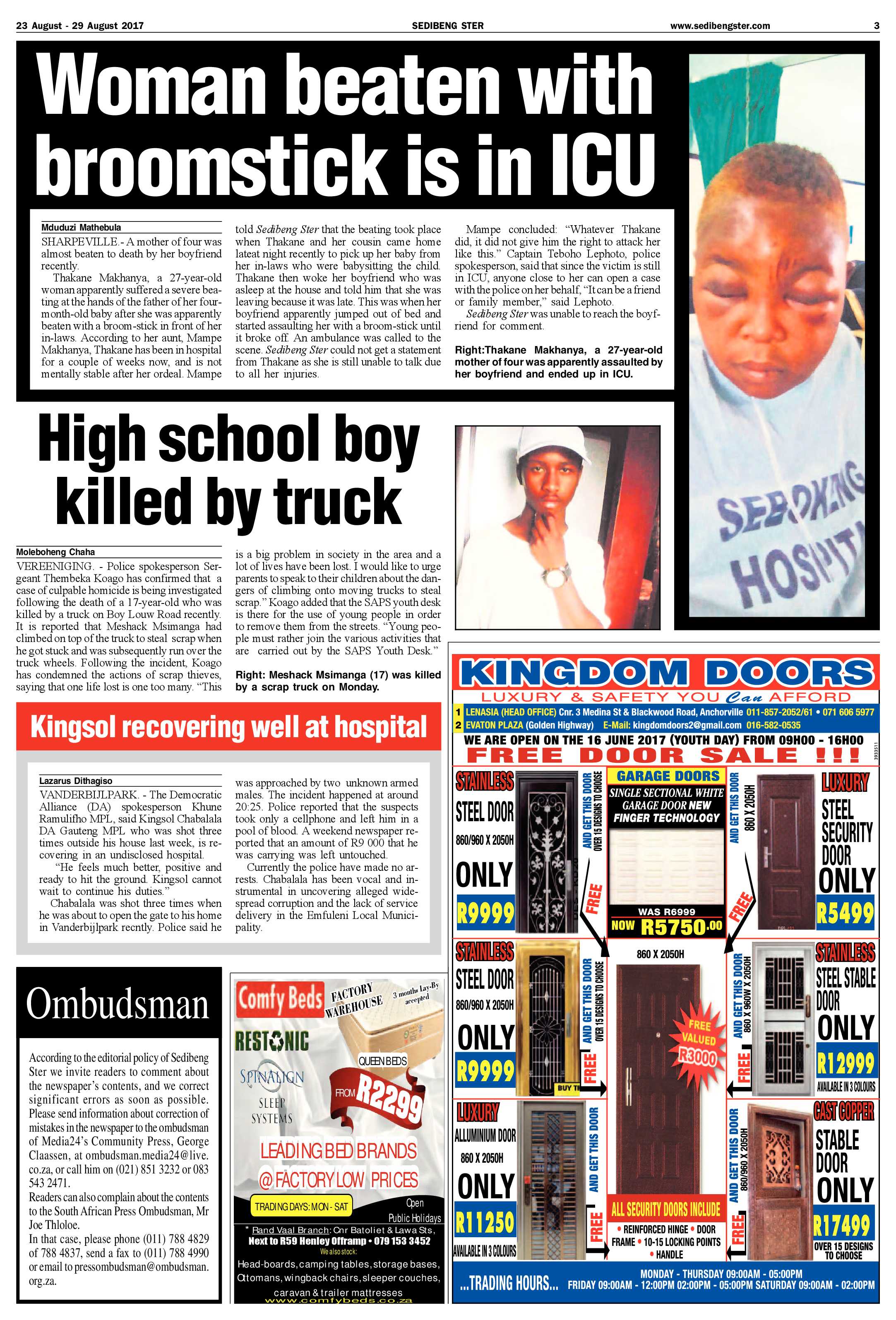 Sedibeng Ster 23 – 28 August 2017 page 3