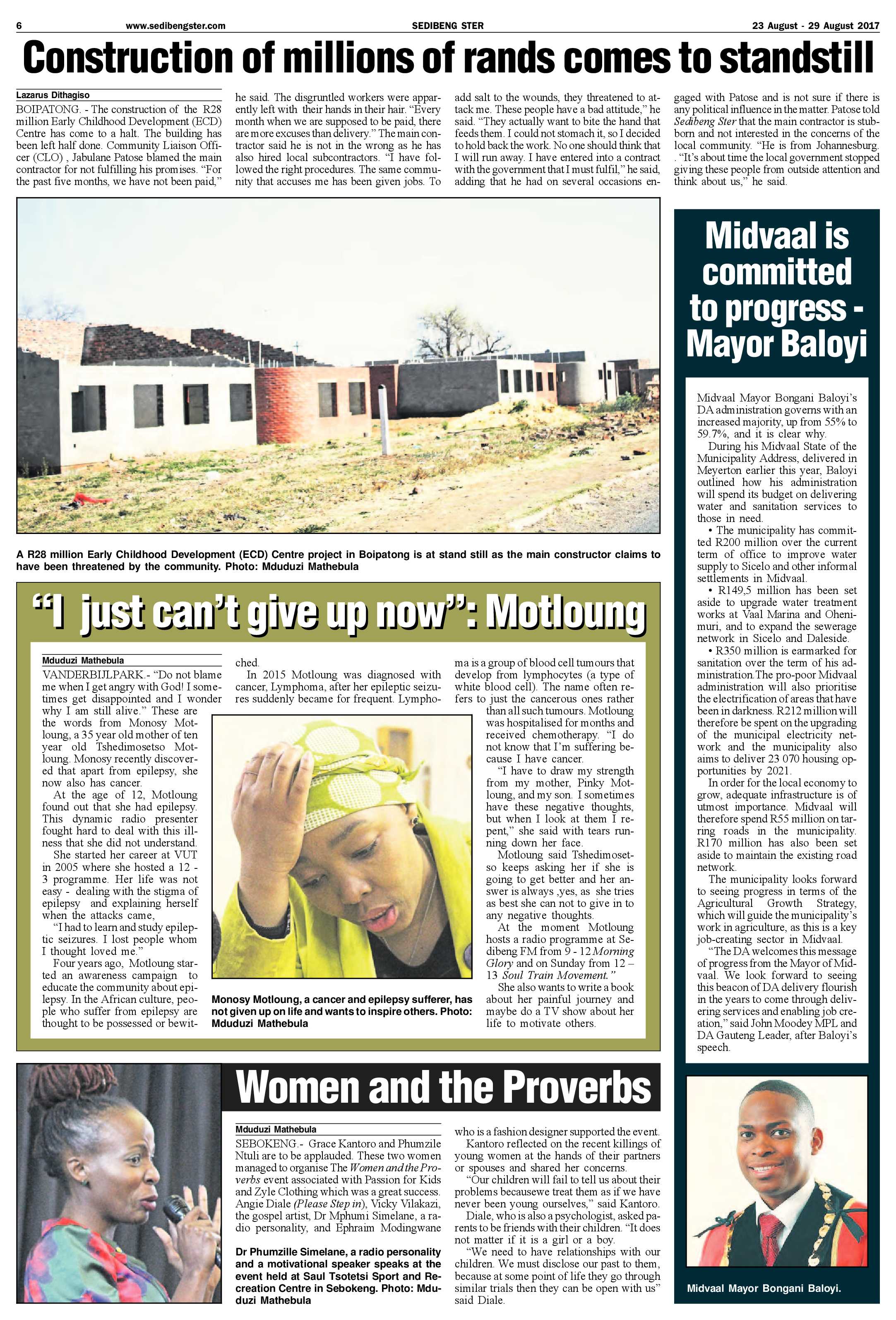 Sedibeng Ster 23 – 28 August 2017 page 6