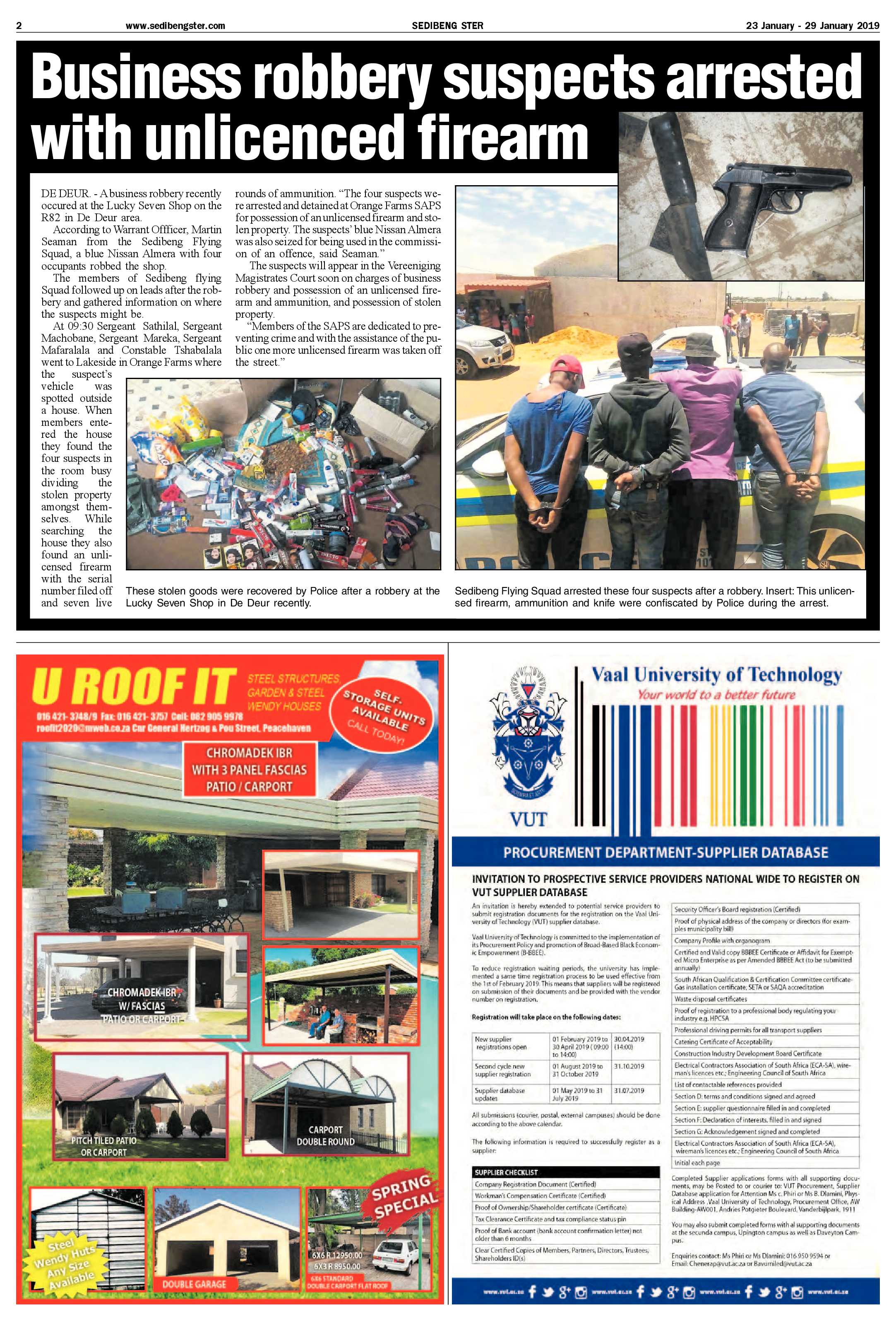Sedibeng Ster 23 – 29 January 2019 page 2