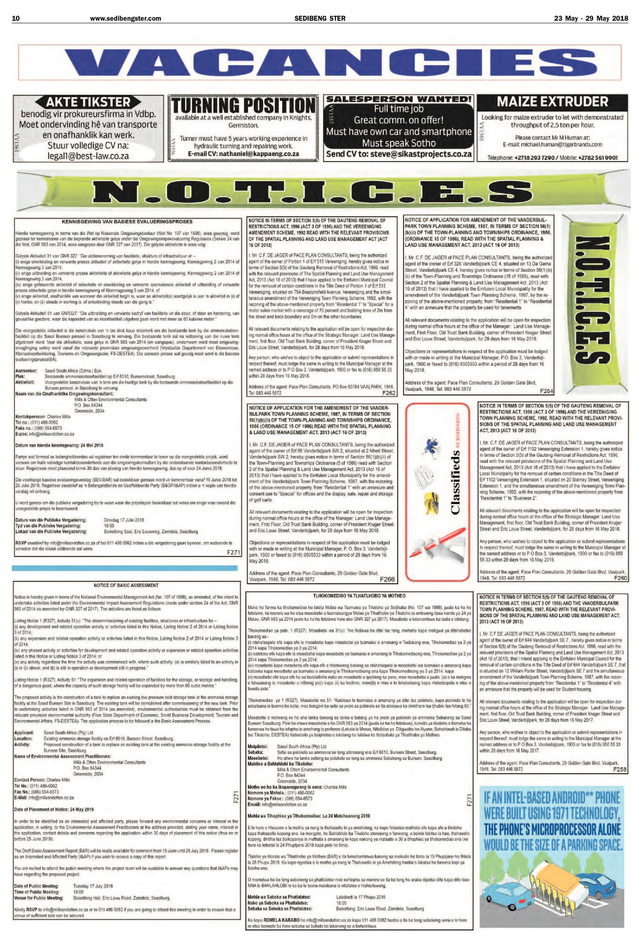 Sedibeng Ster 23 – 29 May 2018 page 10
