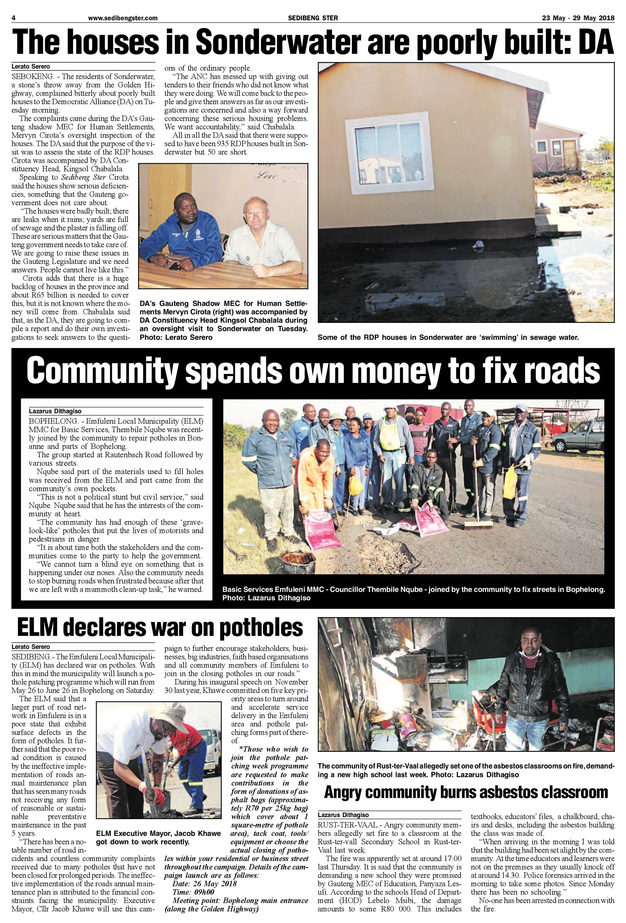 Sedibeng Ster 23 – 29 May 2018 page 4