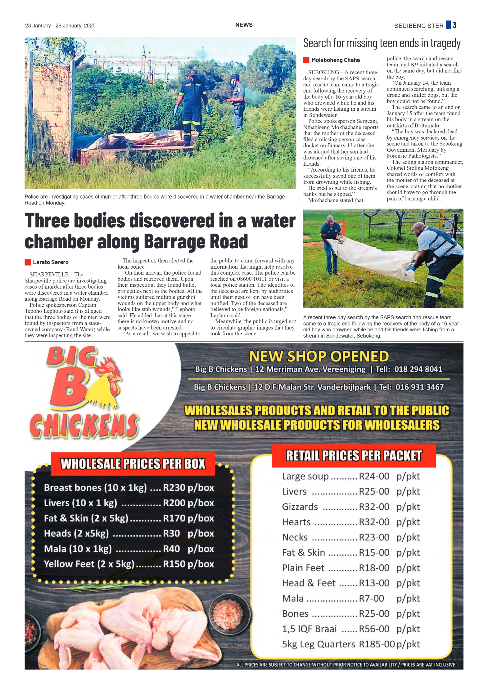 Sedibeng Ster 23 January – 29 January, 2025 page 3