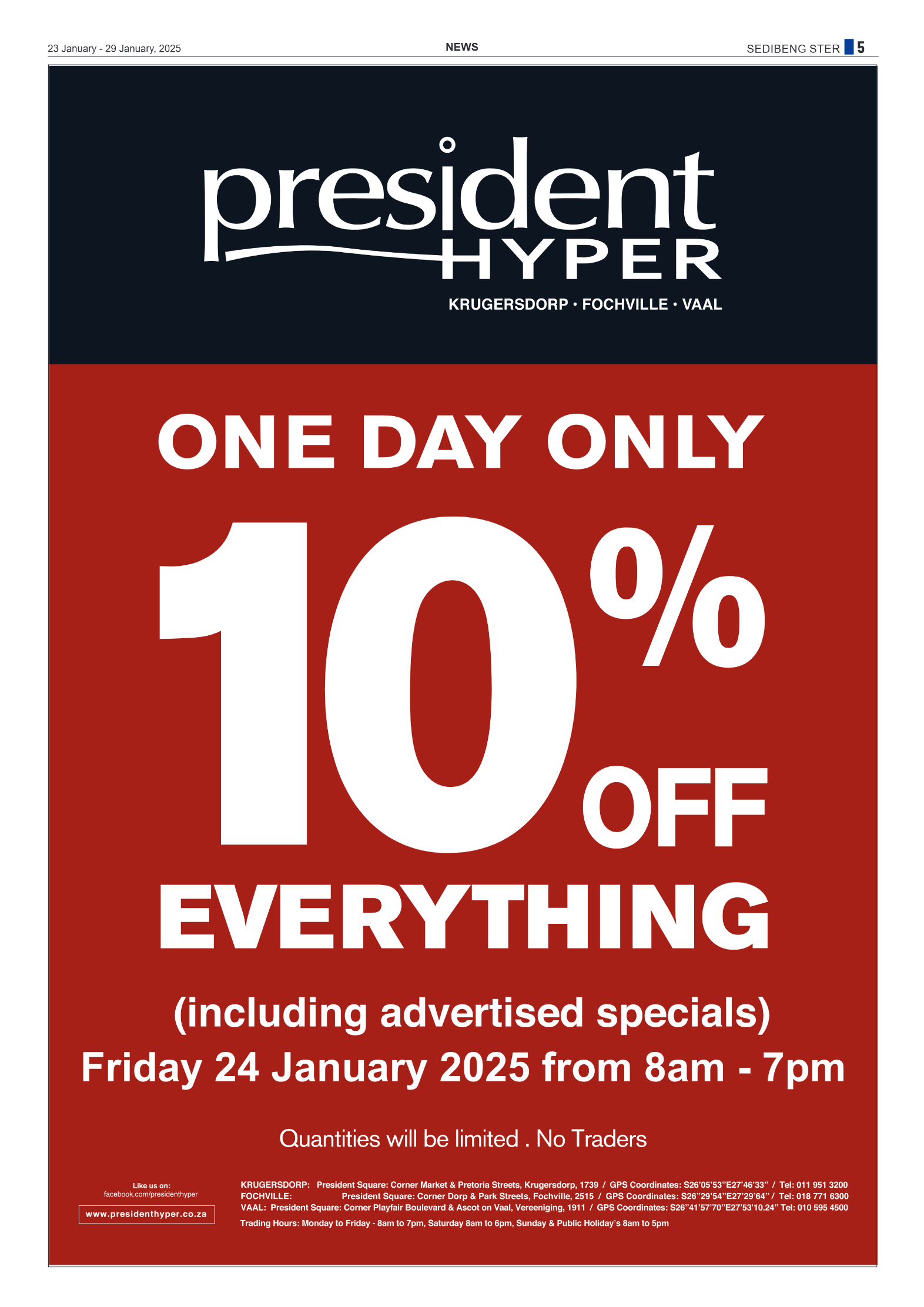 Sedibeng Ster 23 January – 29 January, 2025 page 5