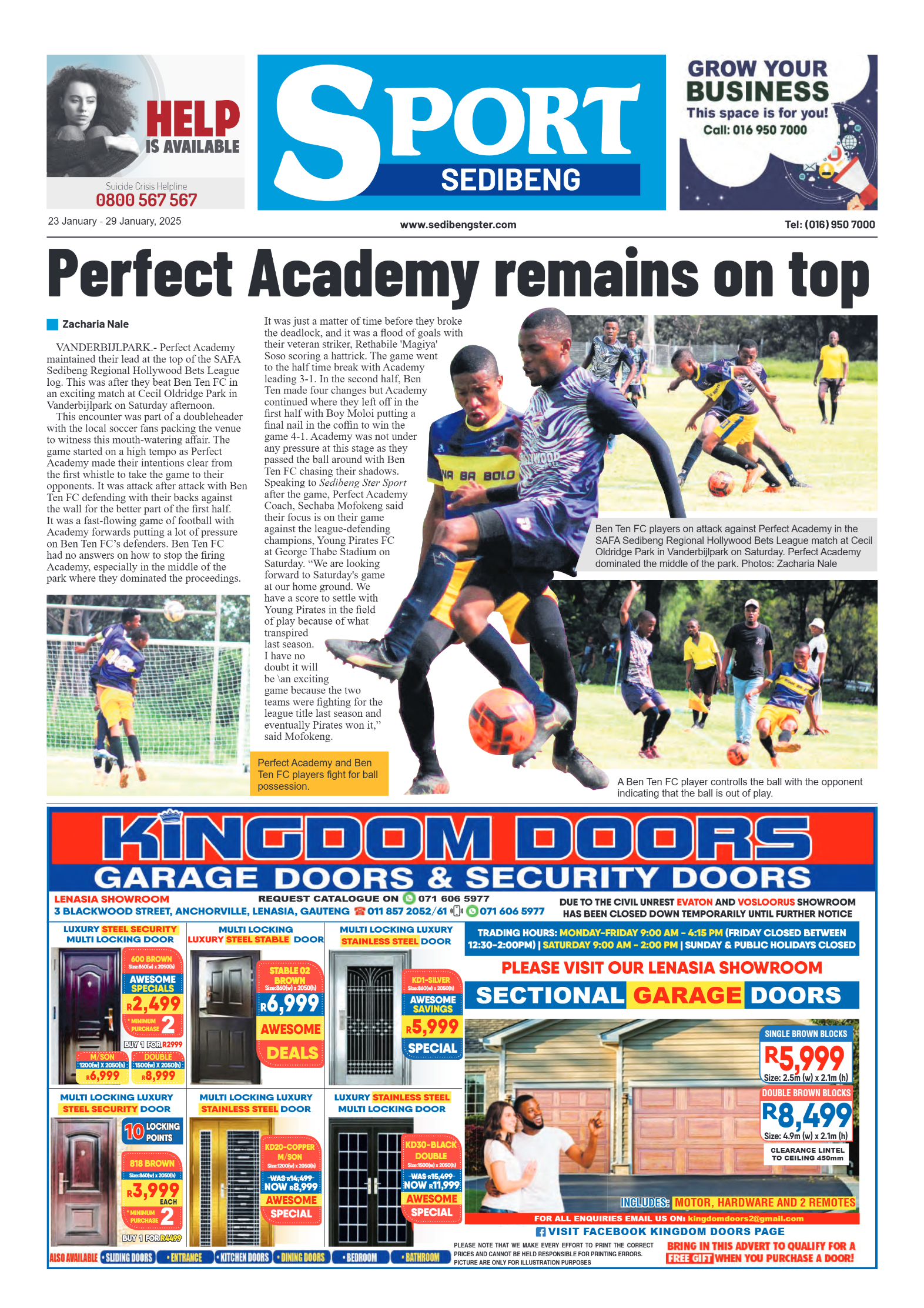Sedibeng Ster 23 January – 29 January, 2025 page 8