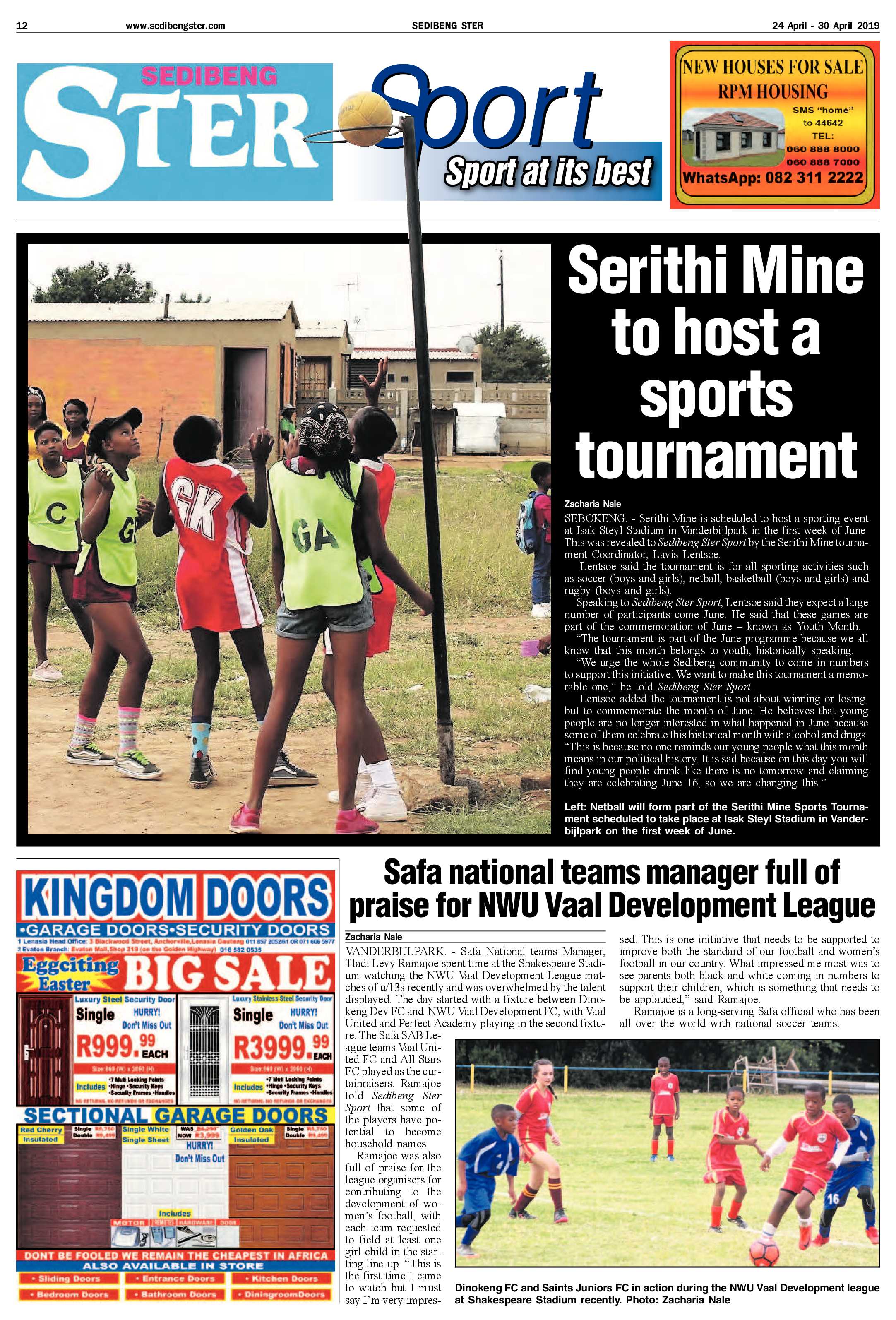Sedibeng Ster 24 – 30 April 2019 page 12