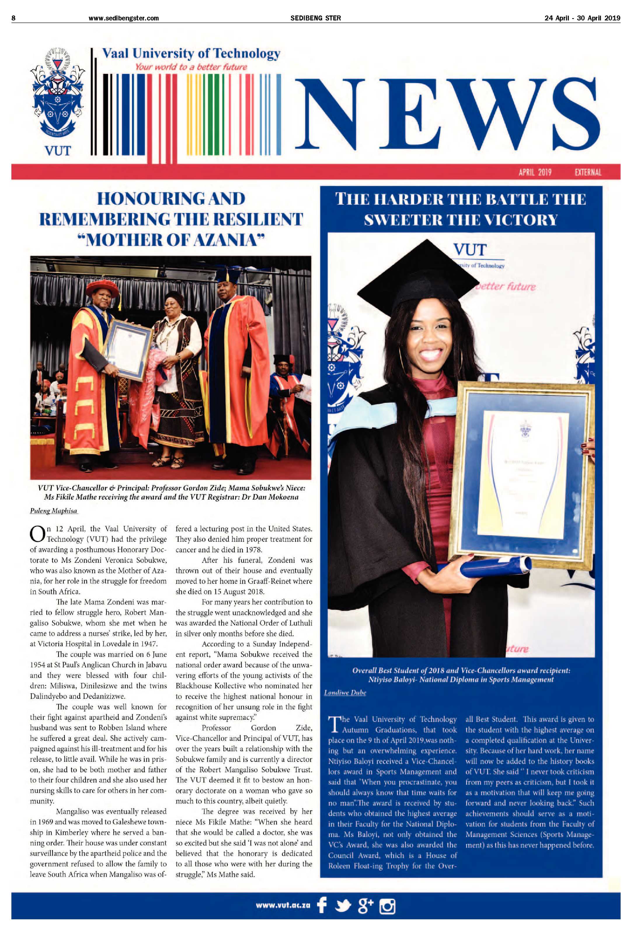 Sedibeng Ster 24 – 30 April 2019 page 8