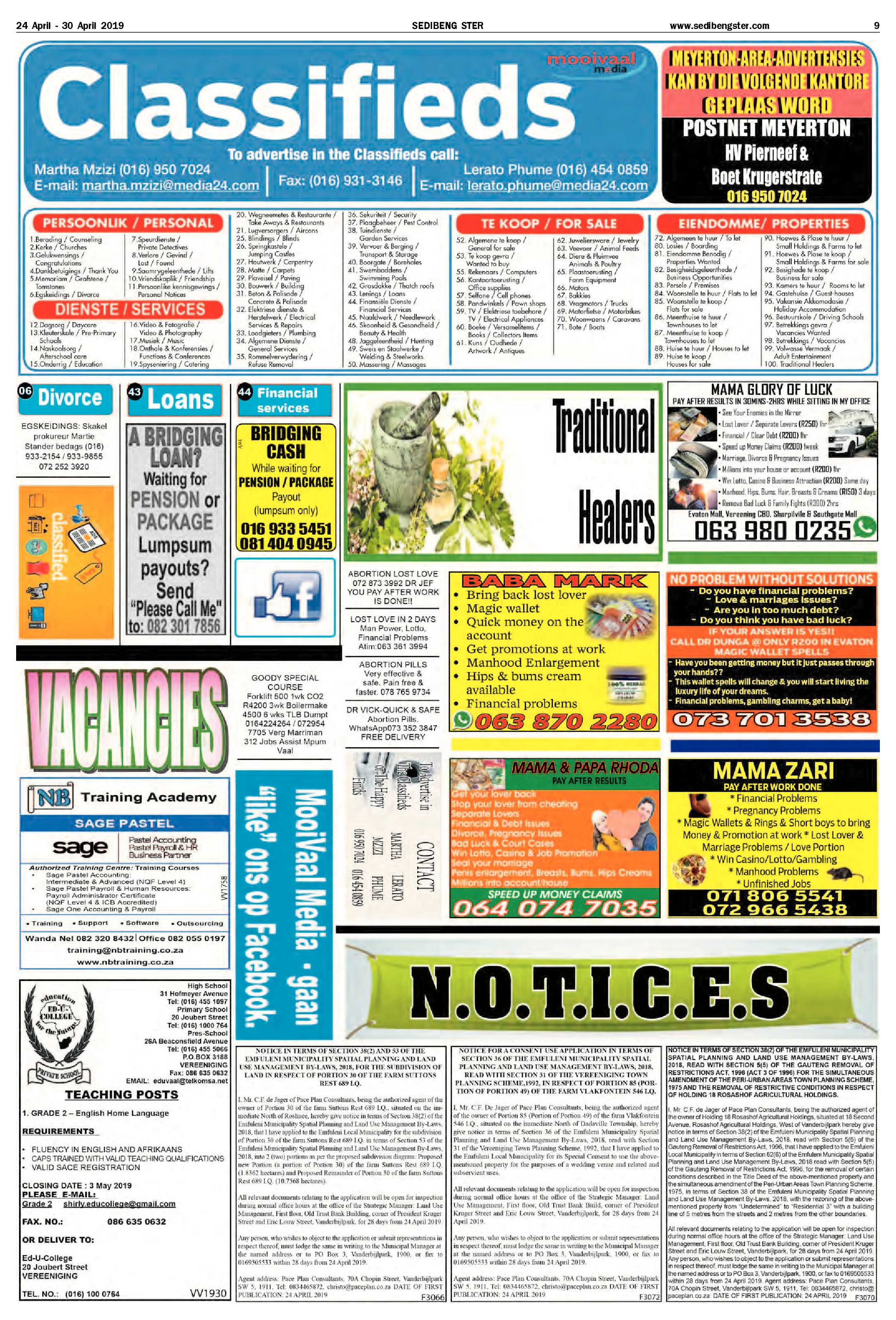 Sedibeng Ster 24 – 30 April 2019 page 9