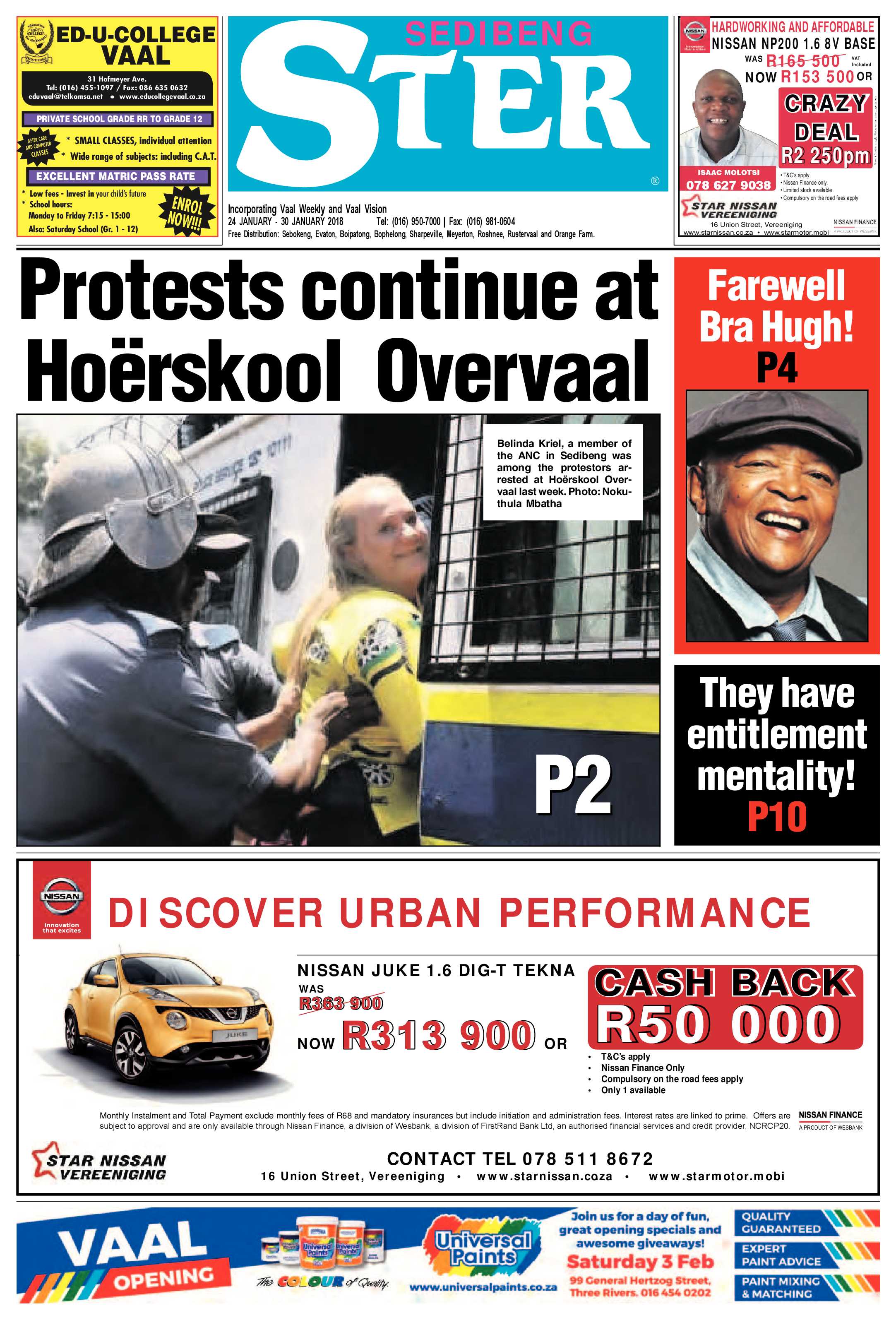 Sedibeng Ster 24 – 30 January 2018 page 1