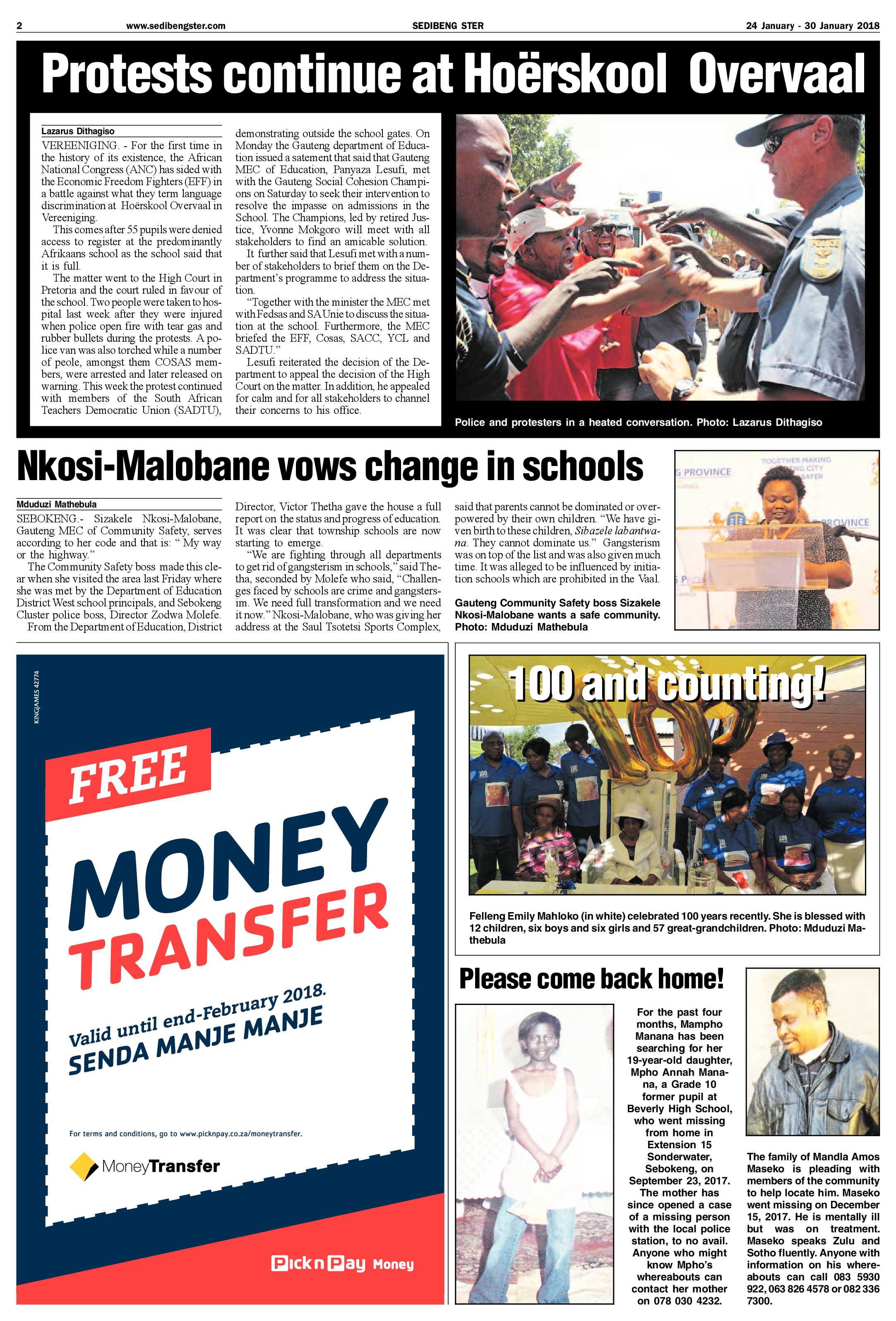 Sedibeng Ster 24 – 30 January 2018 page 2