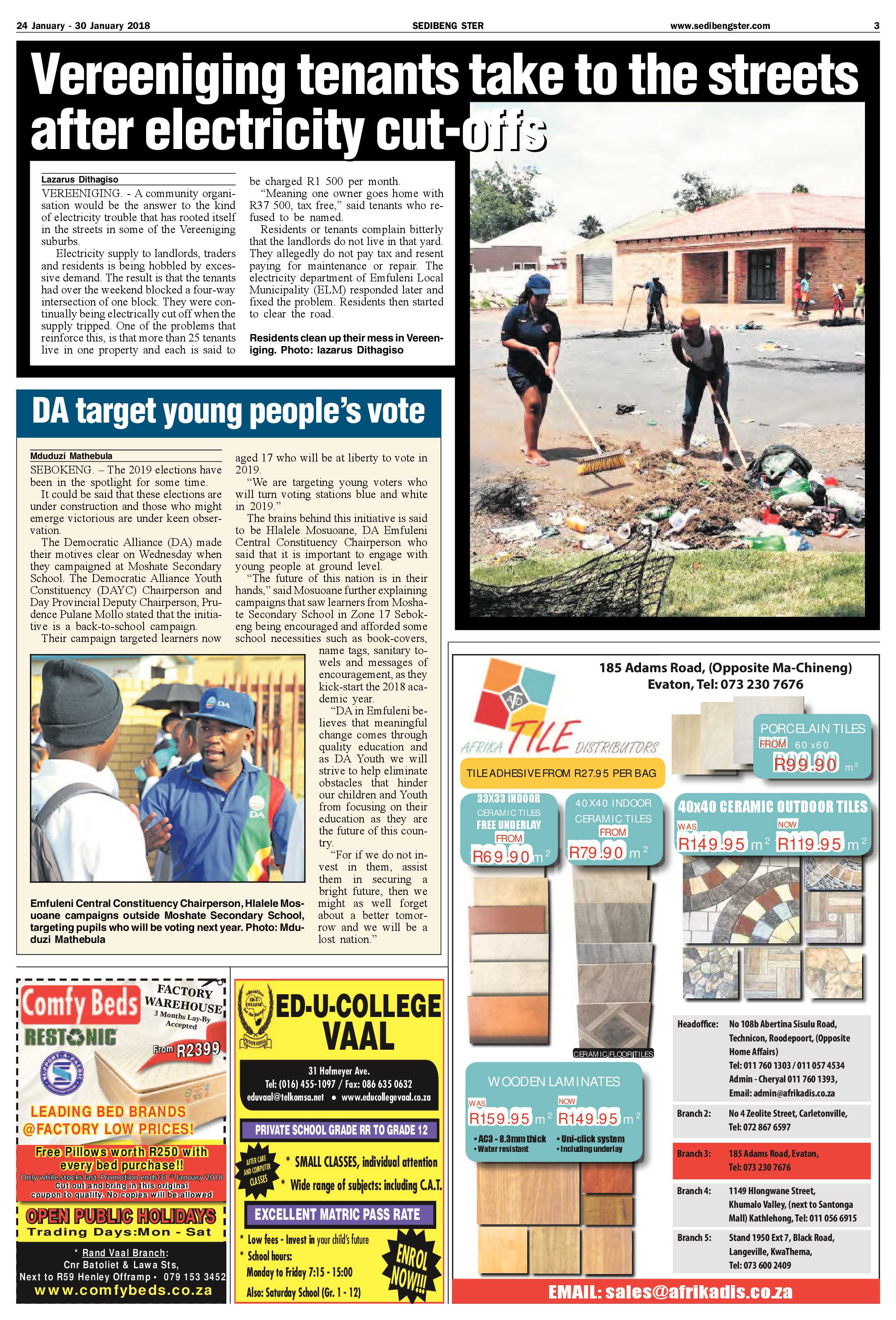 Sedibeng Ster 24 – 30 January 2018 page 3