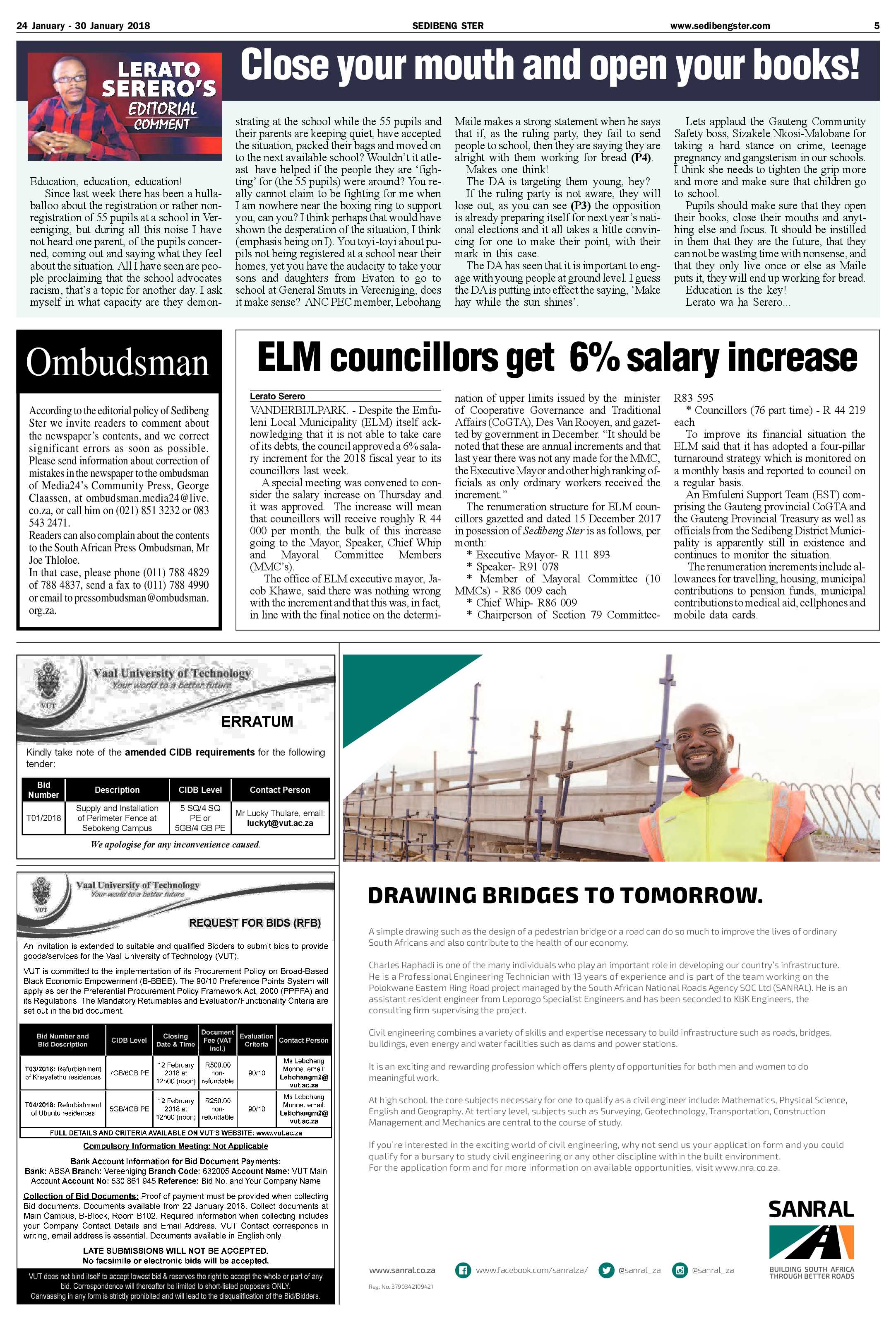Sedibeng Ster 24 – 30 January 2018 page 5