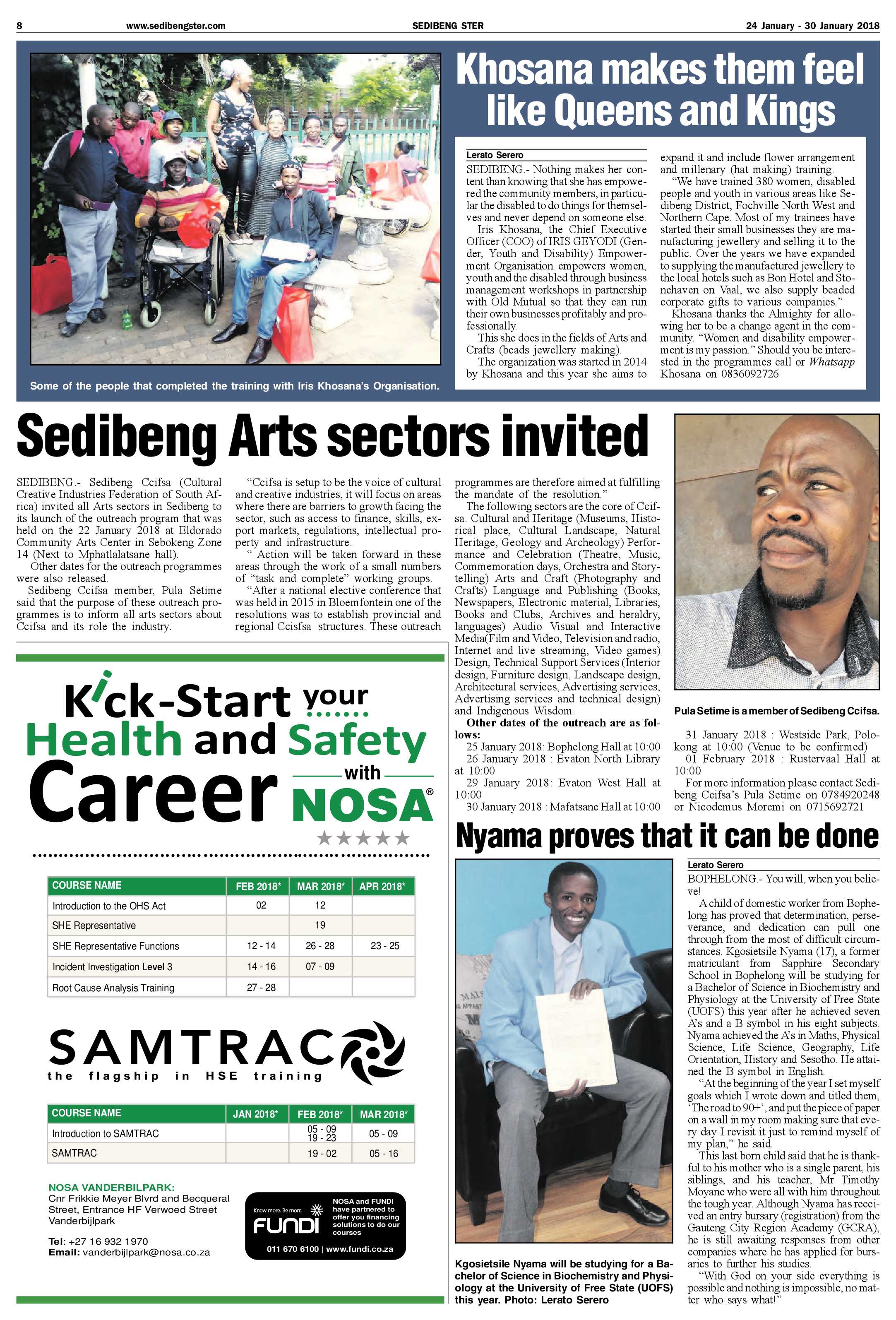 Sedibeng Ster 24 – 30 January 2018 page 8