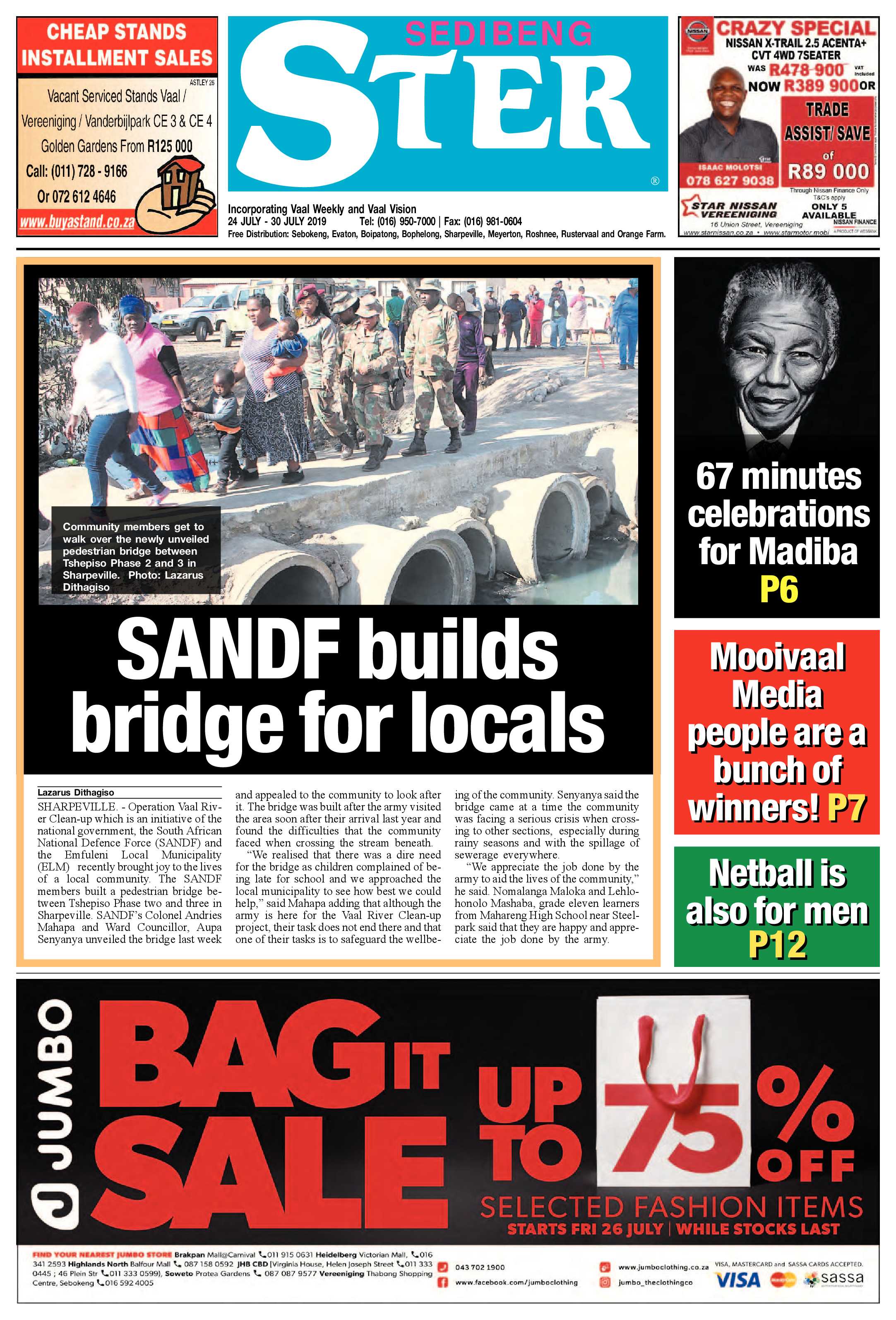 Sedibeng Ster 24 – 30 July 2019 page 1