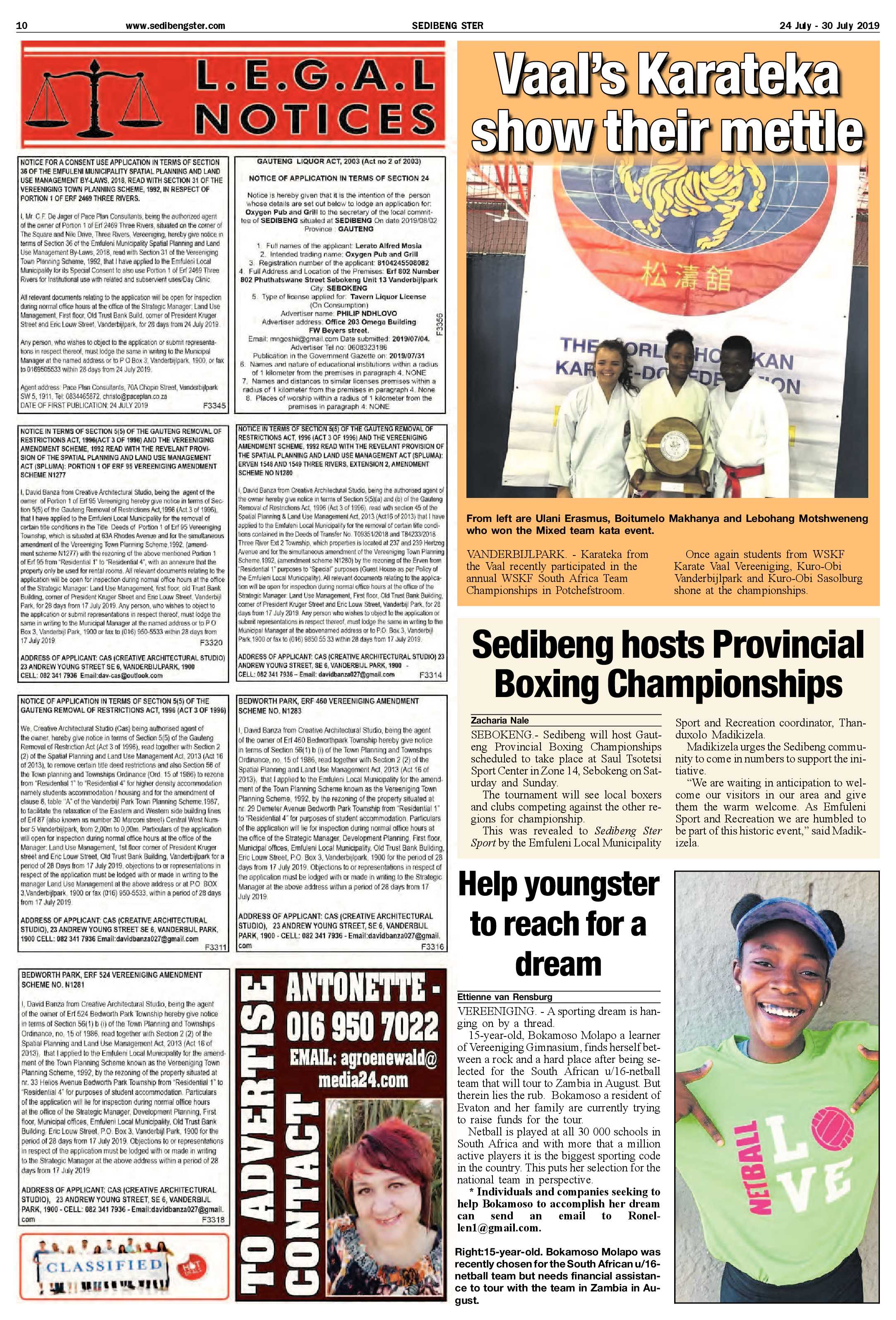 Sedibeng Ster 24 – 30 July 2019 page 10