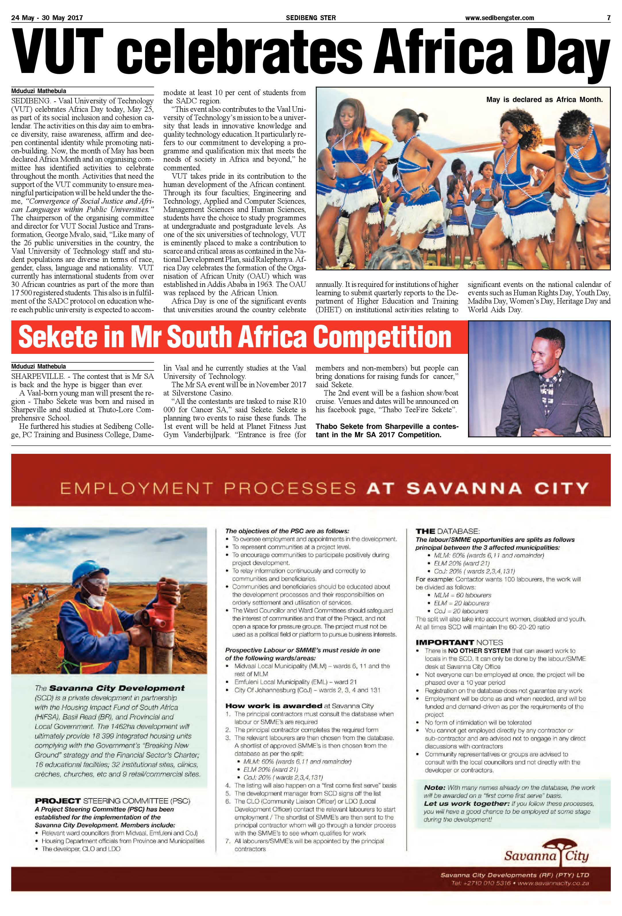 Sedibeng Ster 24 – 30 May 2017 page 7