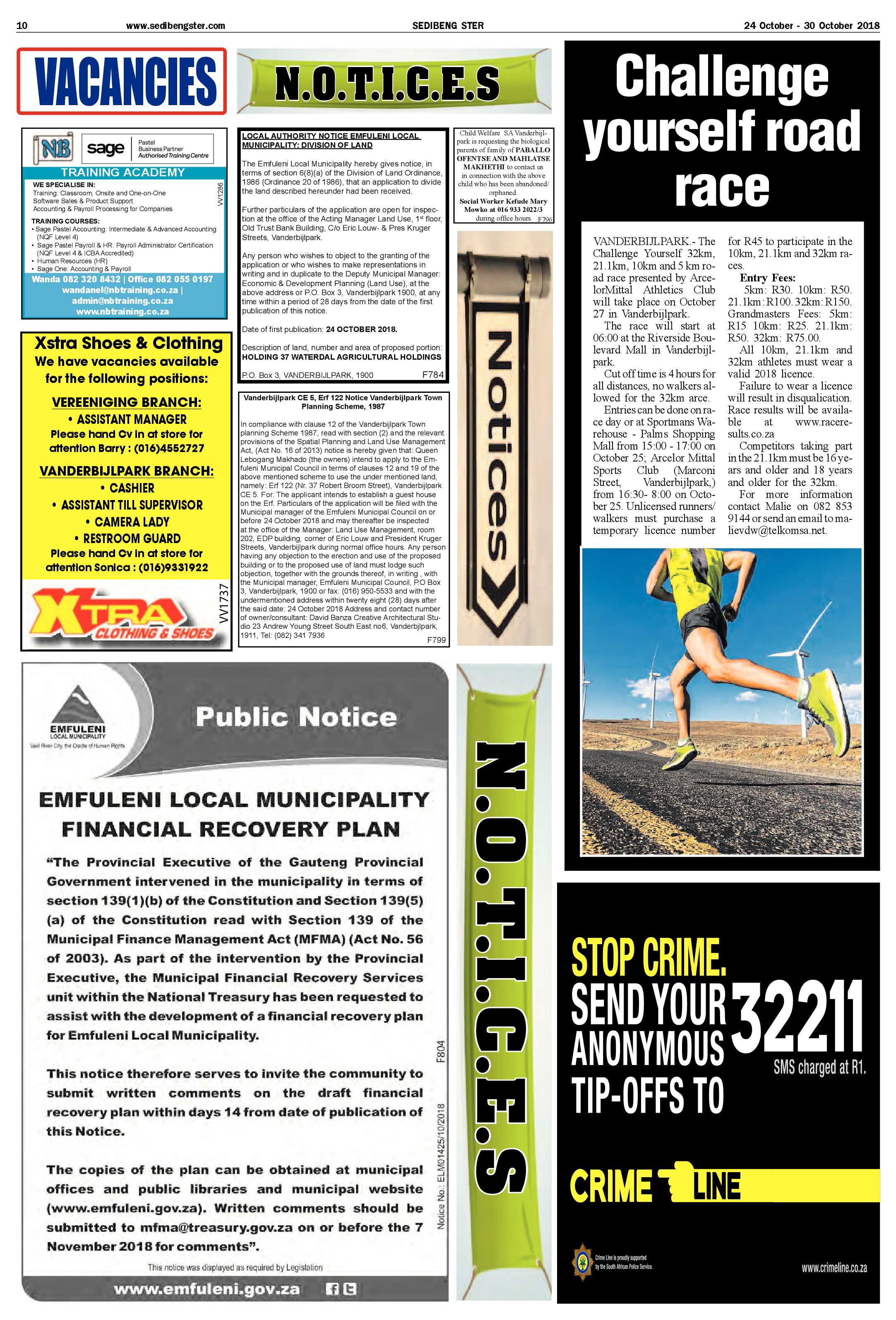 Sedibeng Ster 24 – 30 October 2018 page 10