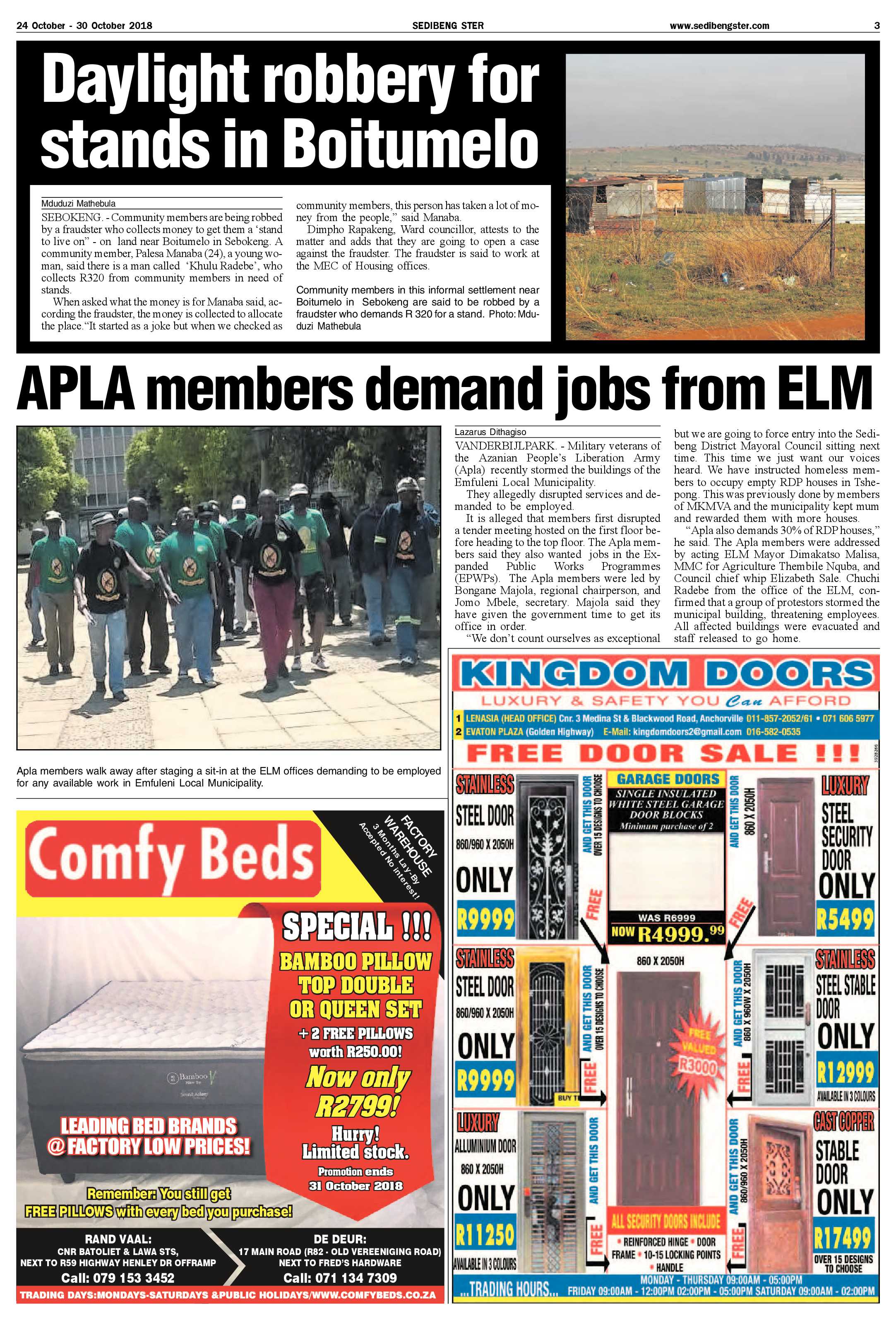 Sedibeng Ster 24 – 30 October 2018 page 3