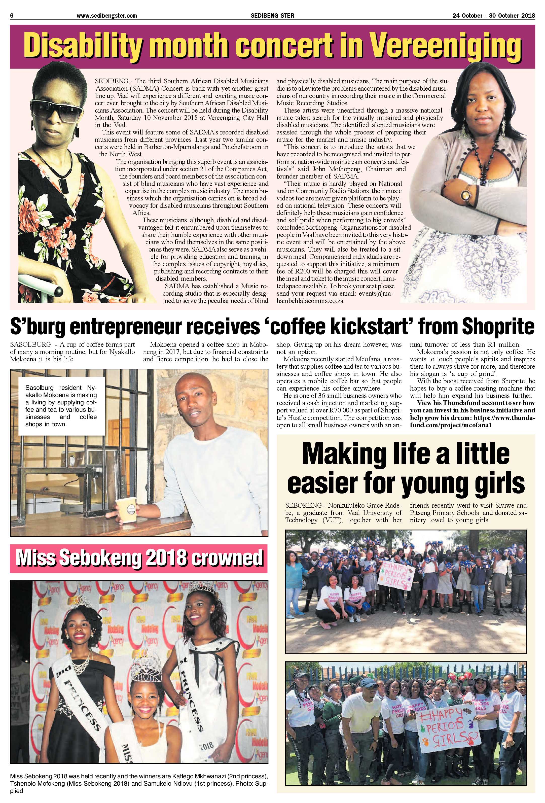 Sedibeng Ster 24 – 30 October 2018 page 6