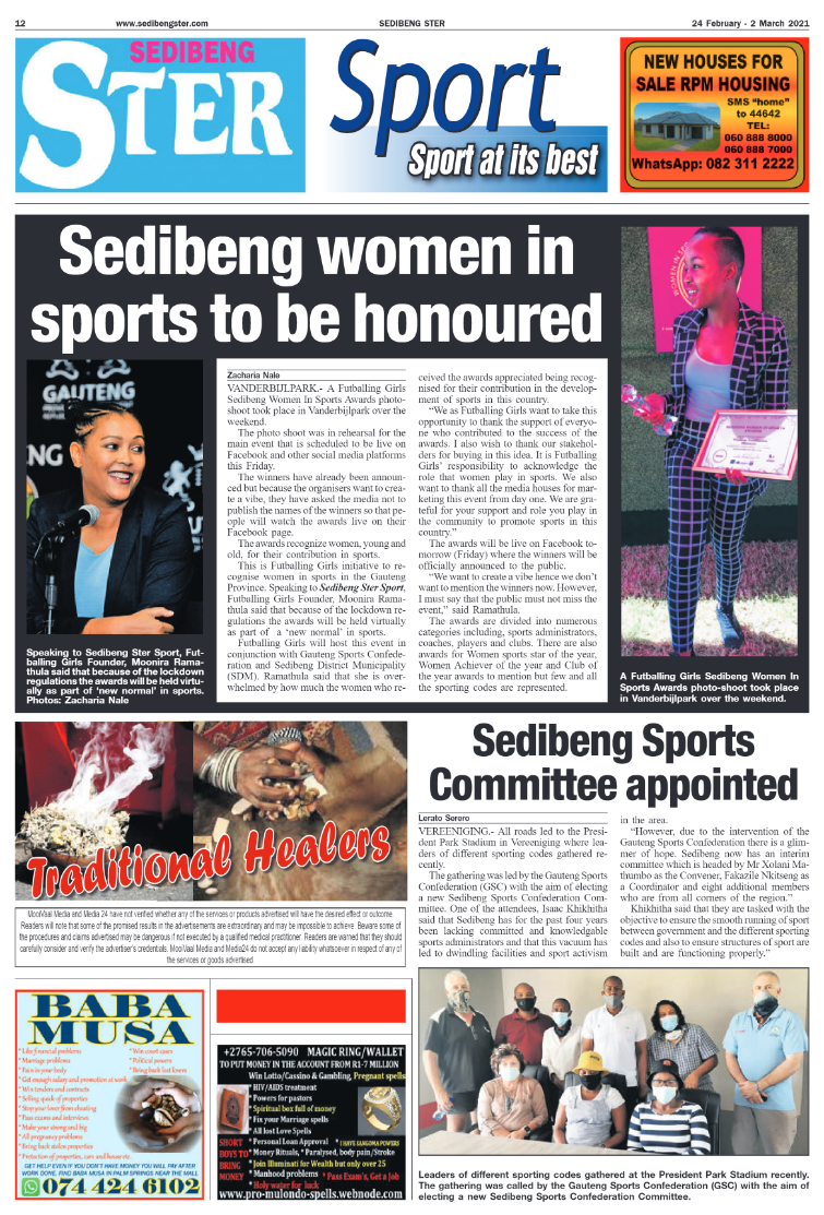 Sedibeng Ster 24 February 2021 page 12