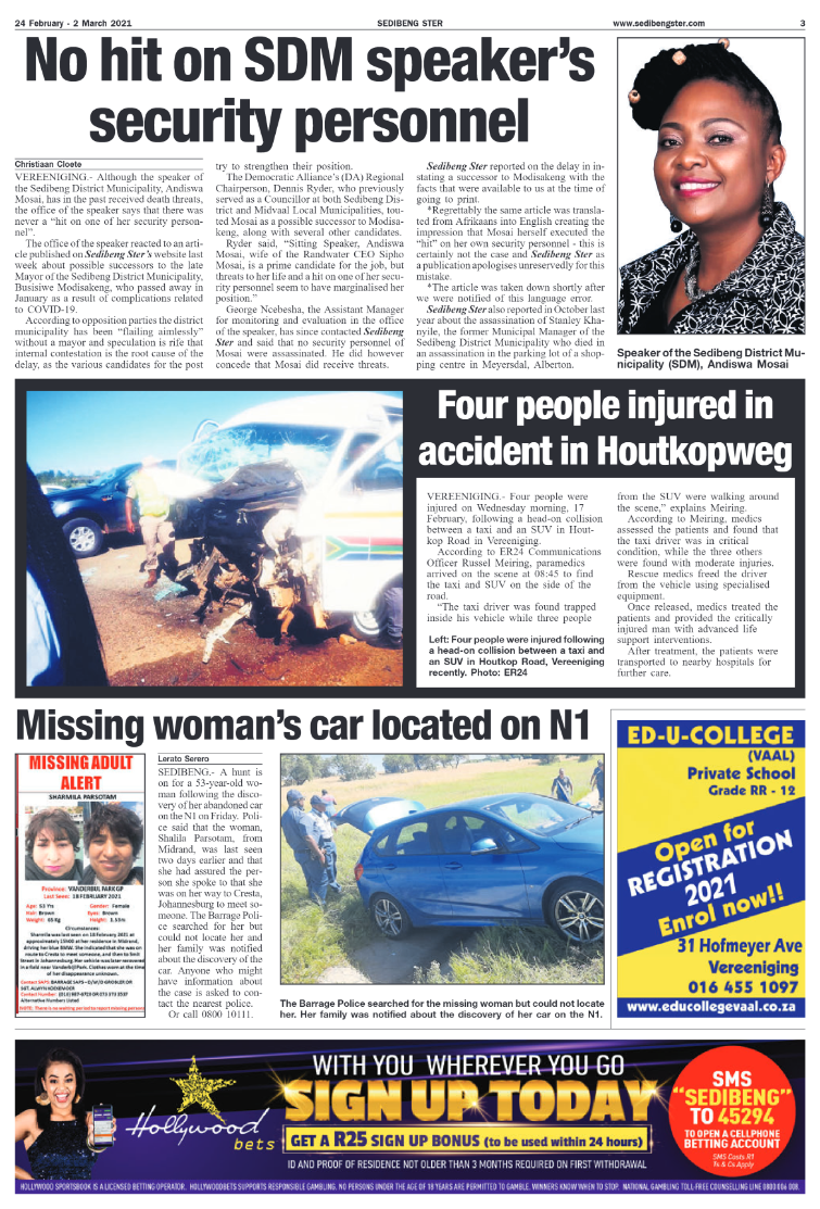 Sedibeng Ster 24 February 2021 page 3
