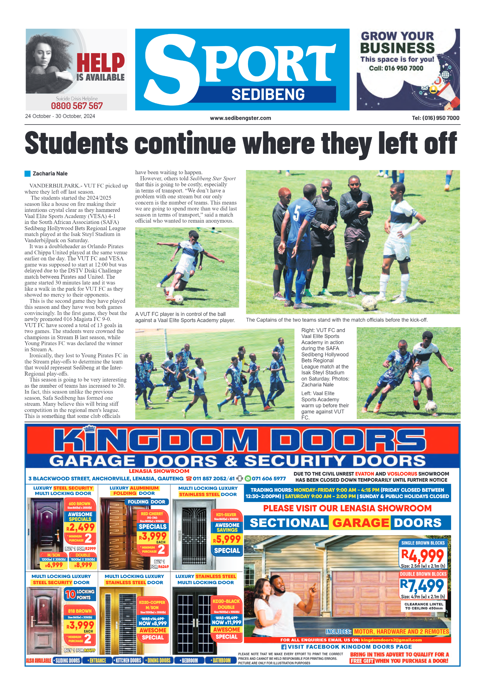 Sedibeng Ster 24 October – 30 October, 2024 page 8