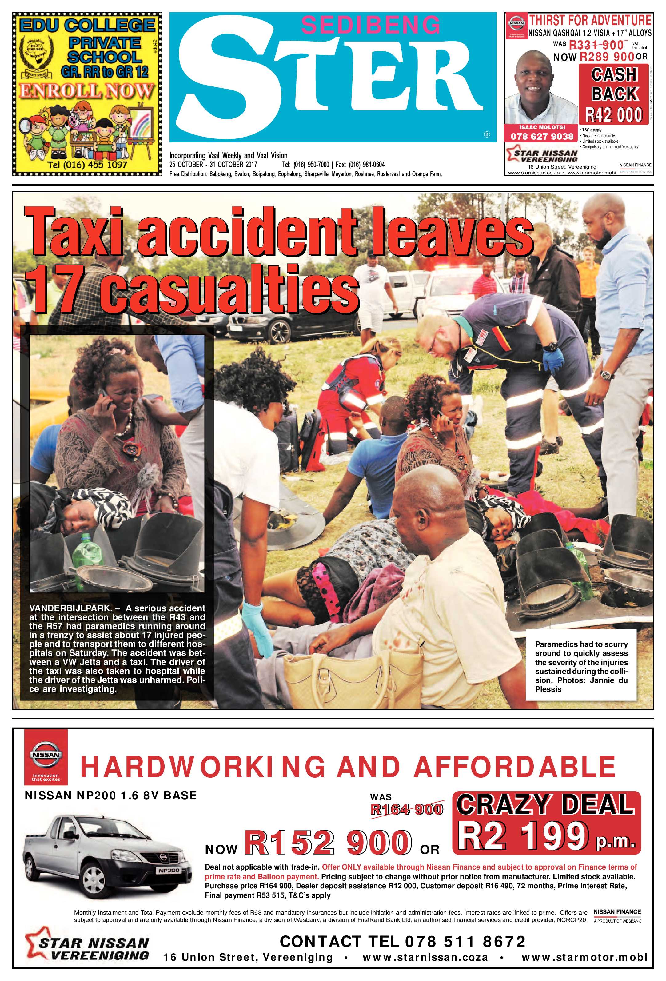 Sedibeng Ster 25 – 31 October 2017 page 1
