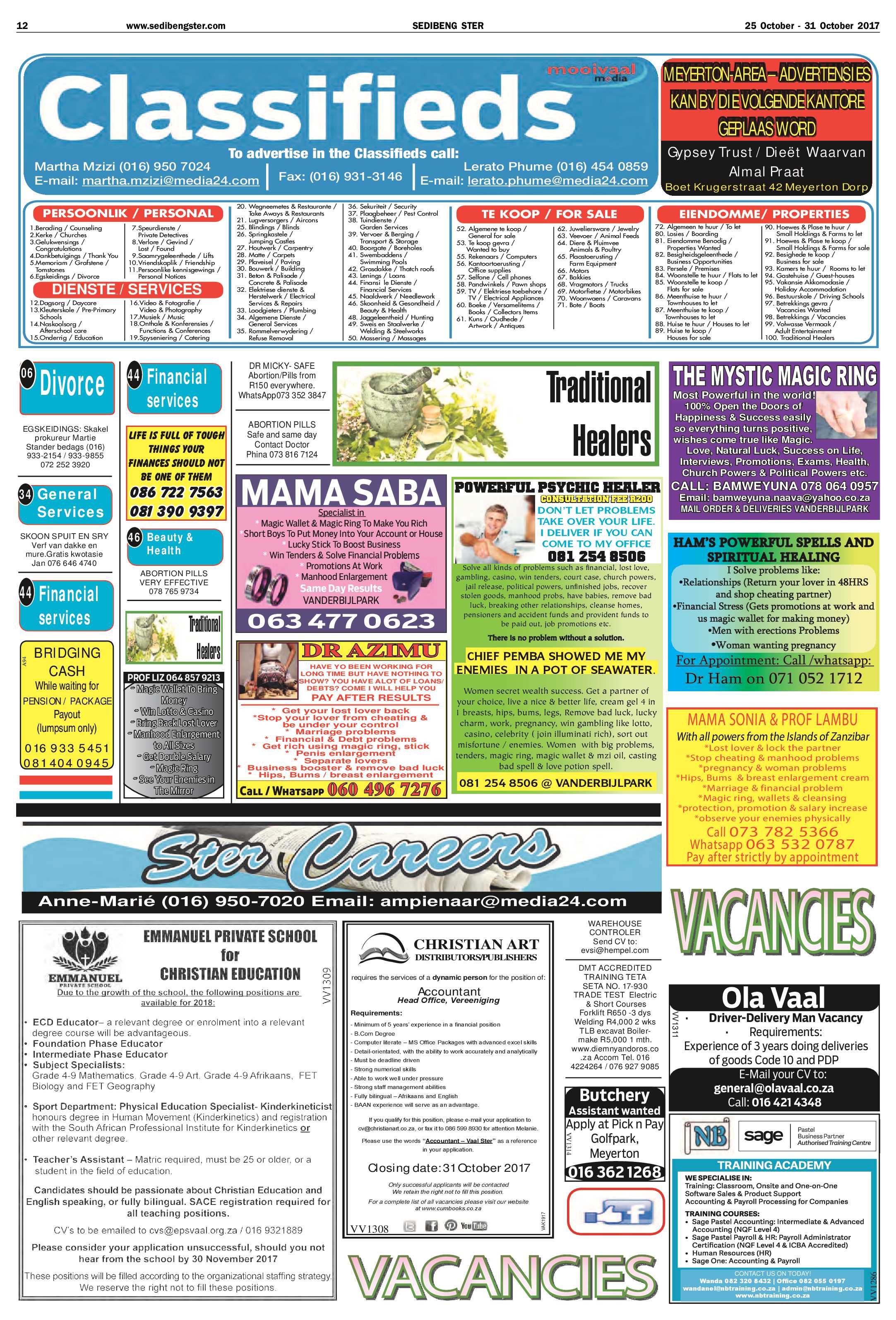 Sedibeng Ster 25 – 31 October 2017 page 12