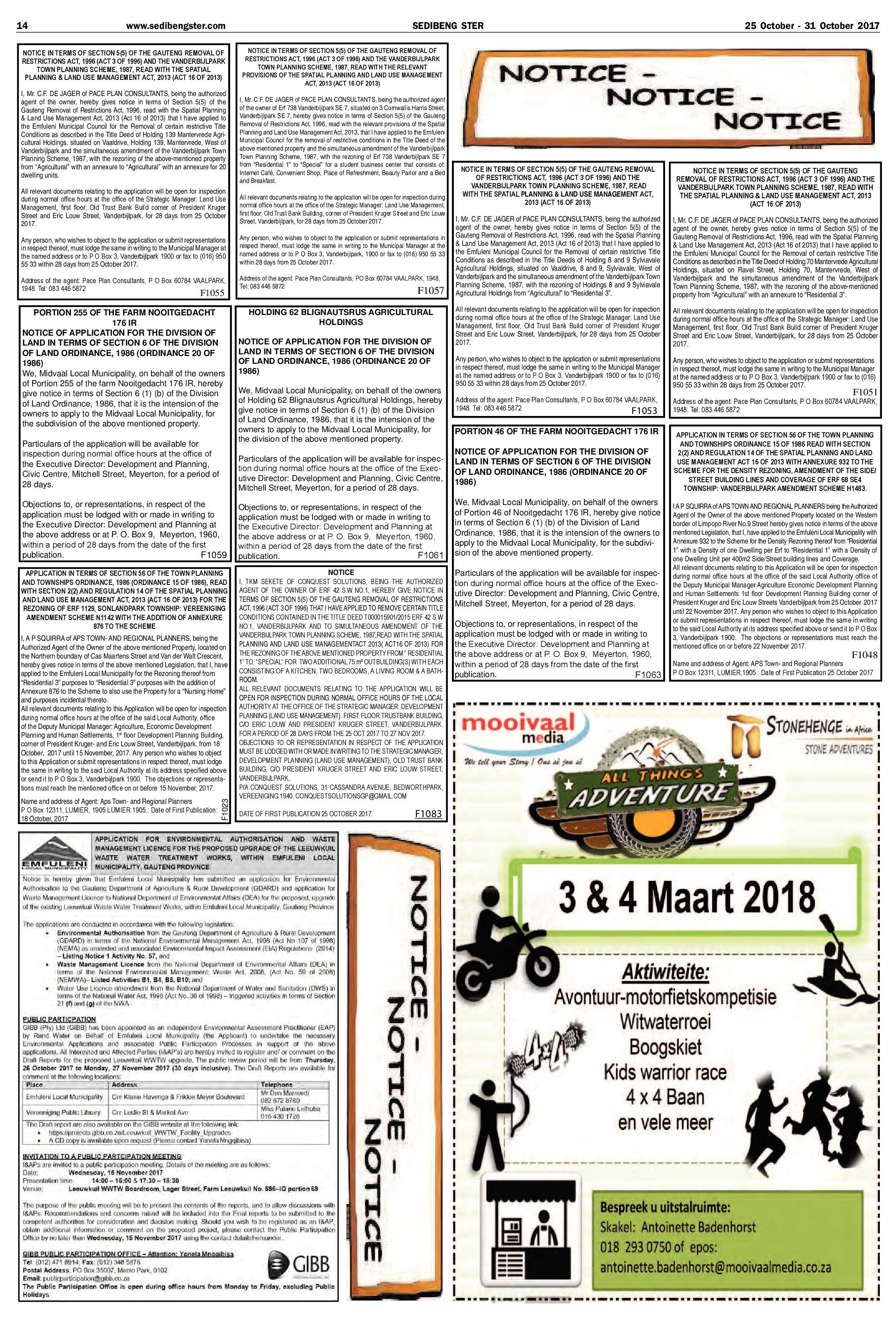 Sedibeng Ster 25 – 31 October 2017 page 14