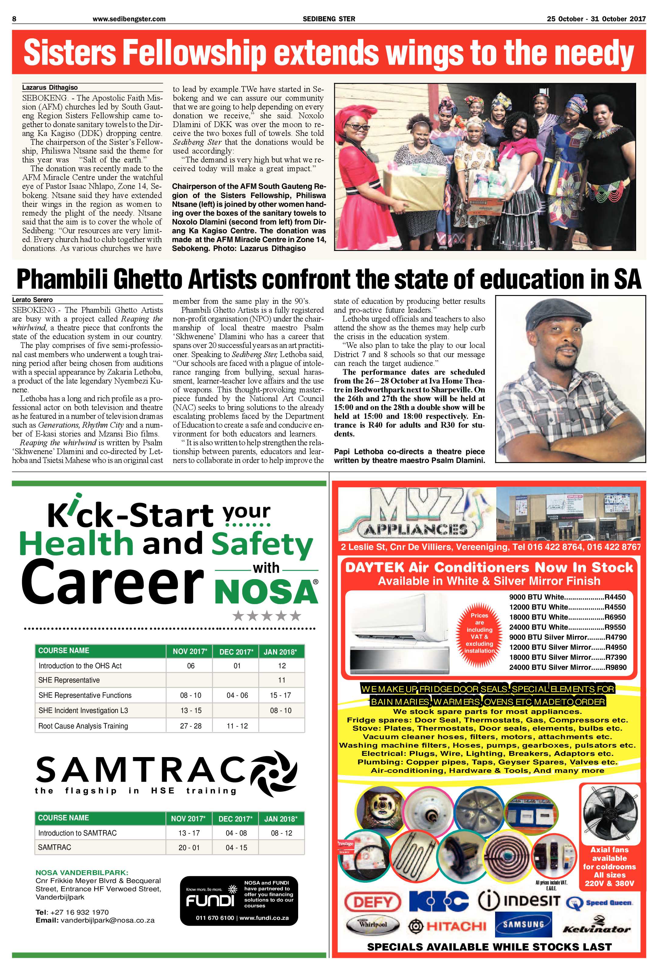 Sedibeng Ster 25 – 31 October 2017 page 8