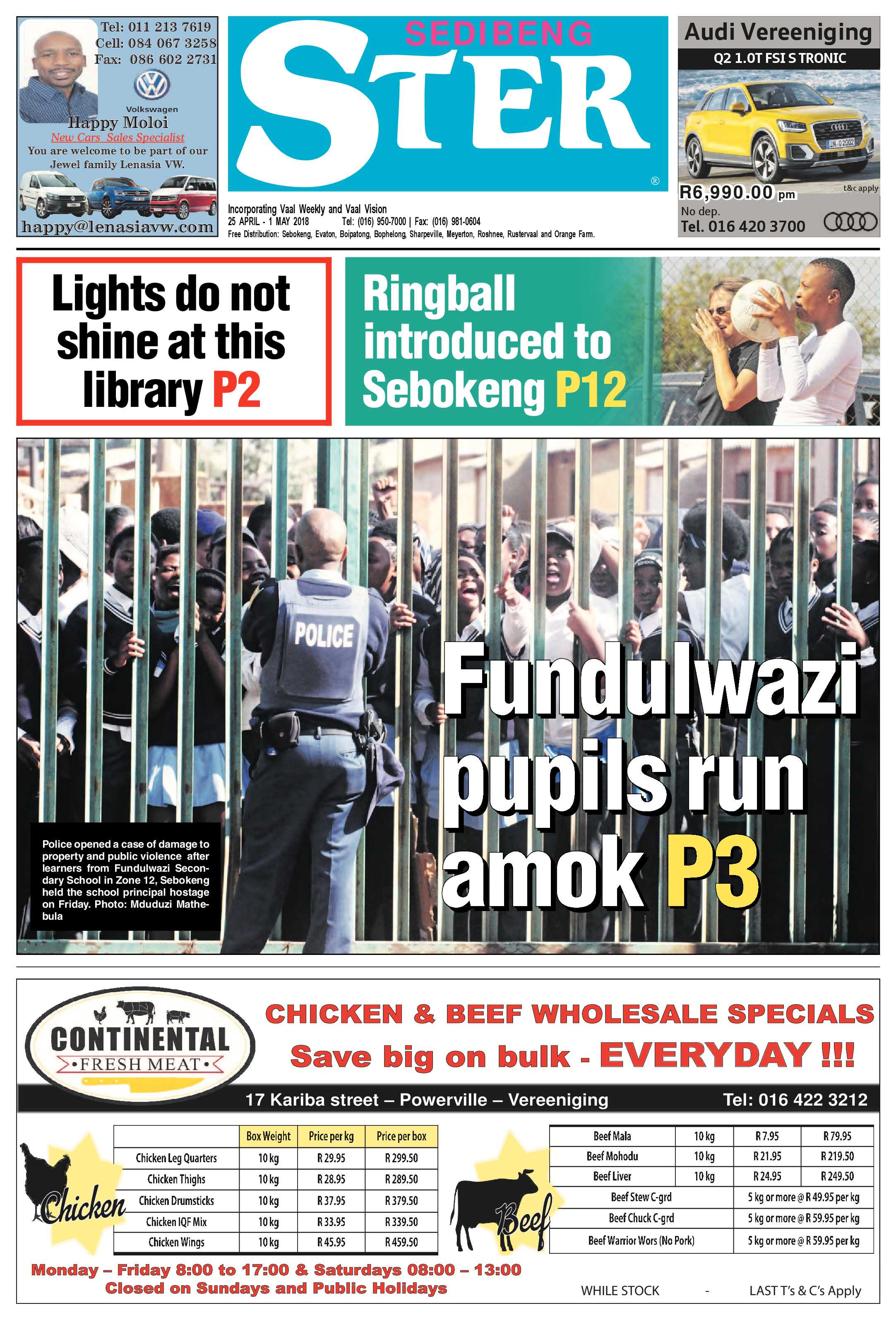 Sedibeng Ster 25 April – 1 May 2018 page 1