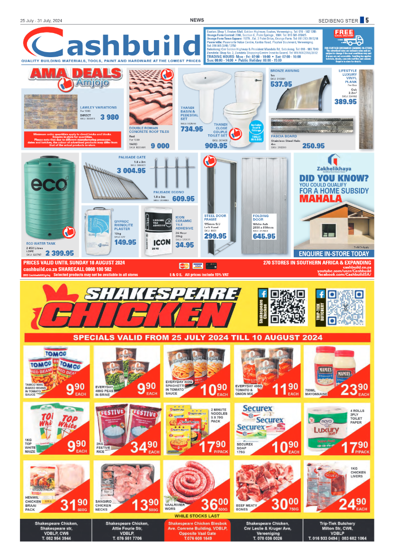 Sedibeng Ster 25 July – 31 July, 2024 page 5