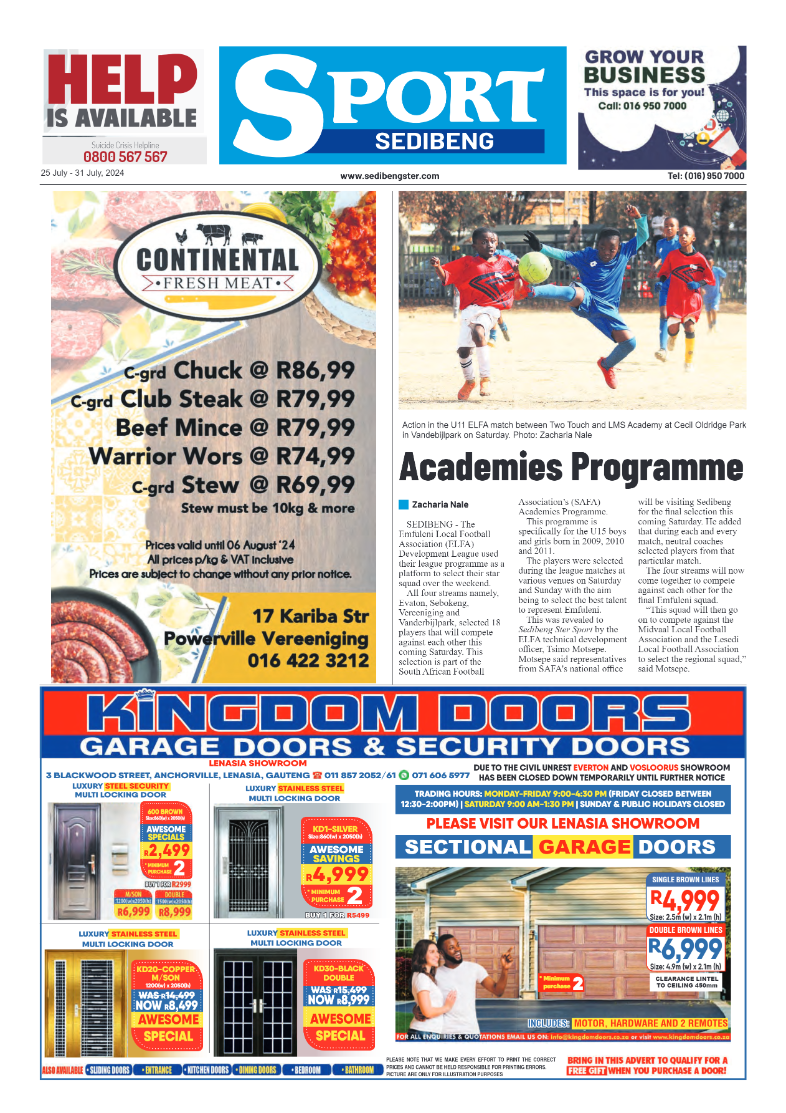 Sedibeng Ster 25 July – 31 July, 2024 page 8