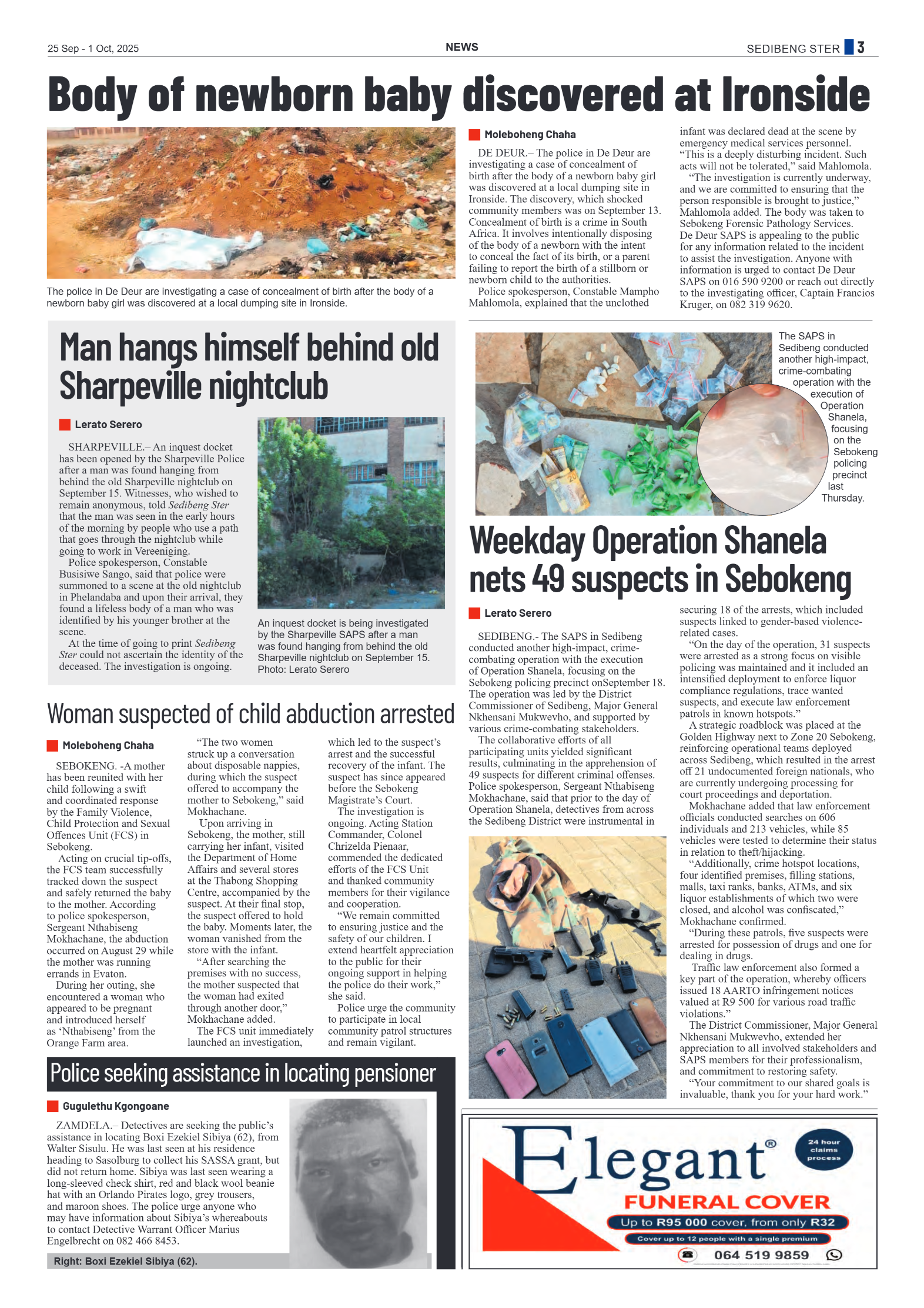 Sedibeng Ster 25 Sep – 1 Oct, 2025 page 3