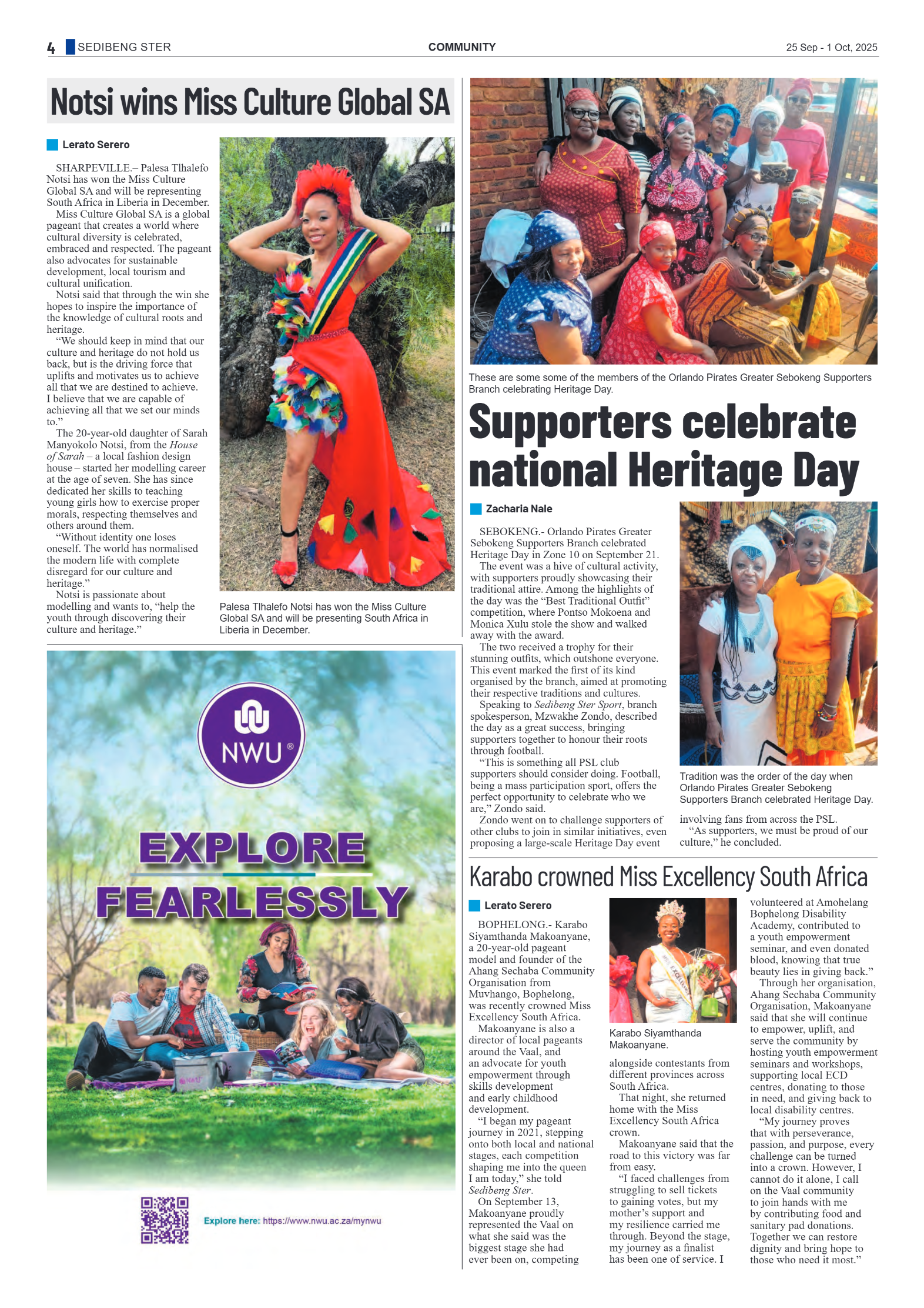 Sedibeng Ster 25 Sep – 1 Oct, 2025 page 4