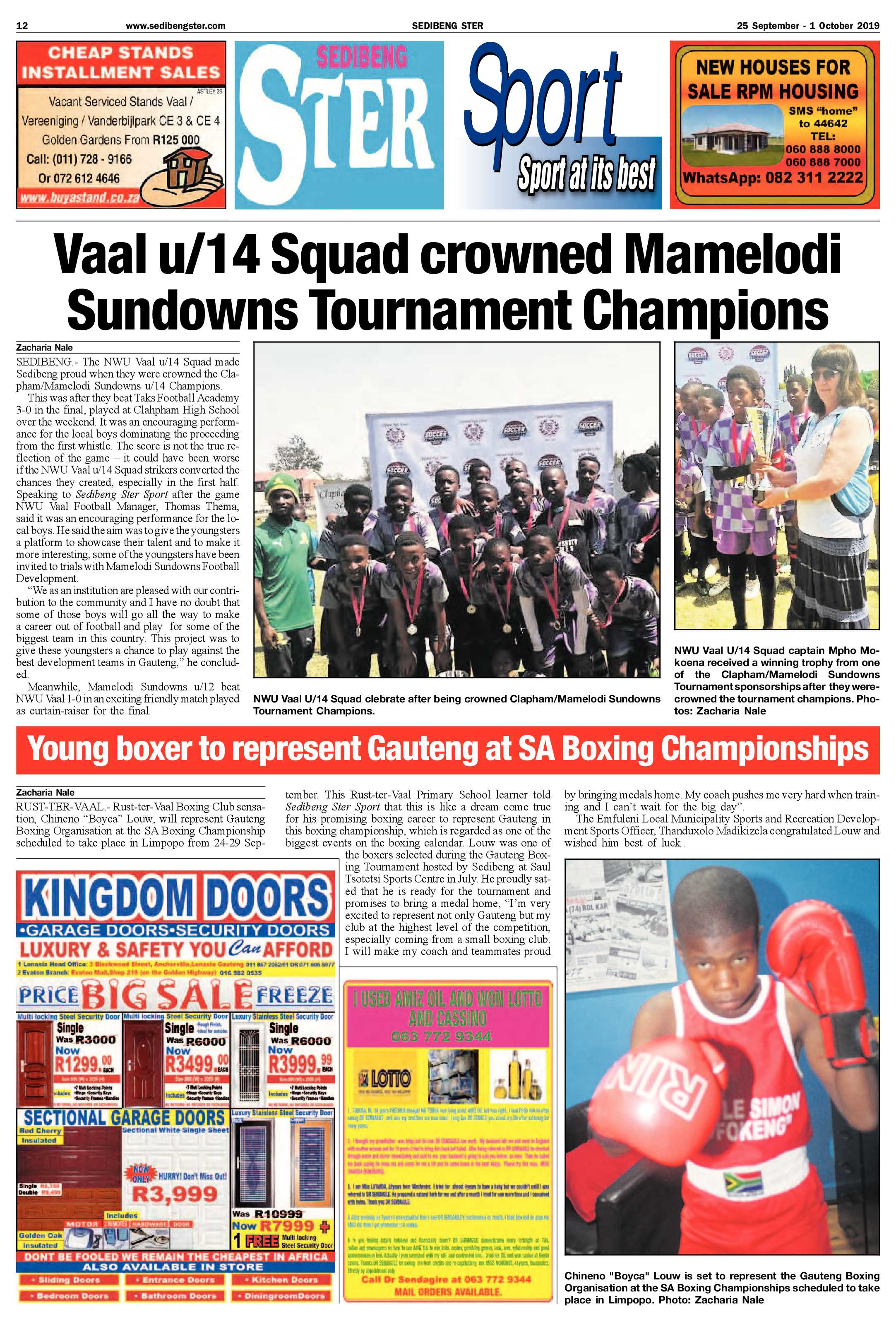 Sedibeng Ster 25 September – 1 October 2019 page 12