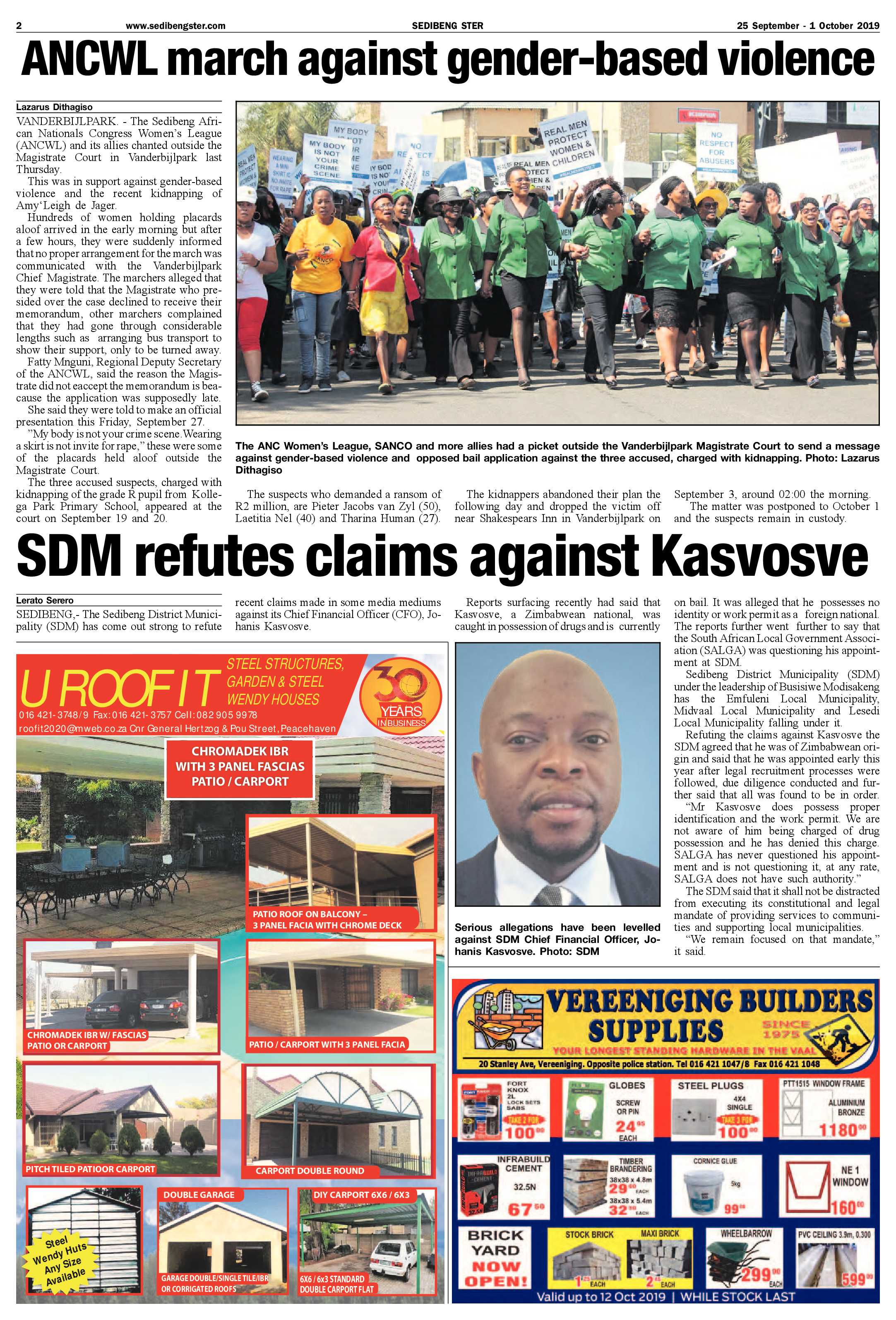 Sedibeng Ster 25 September – 1 October 2019 page 2