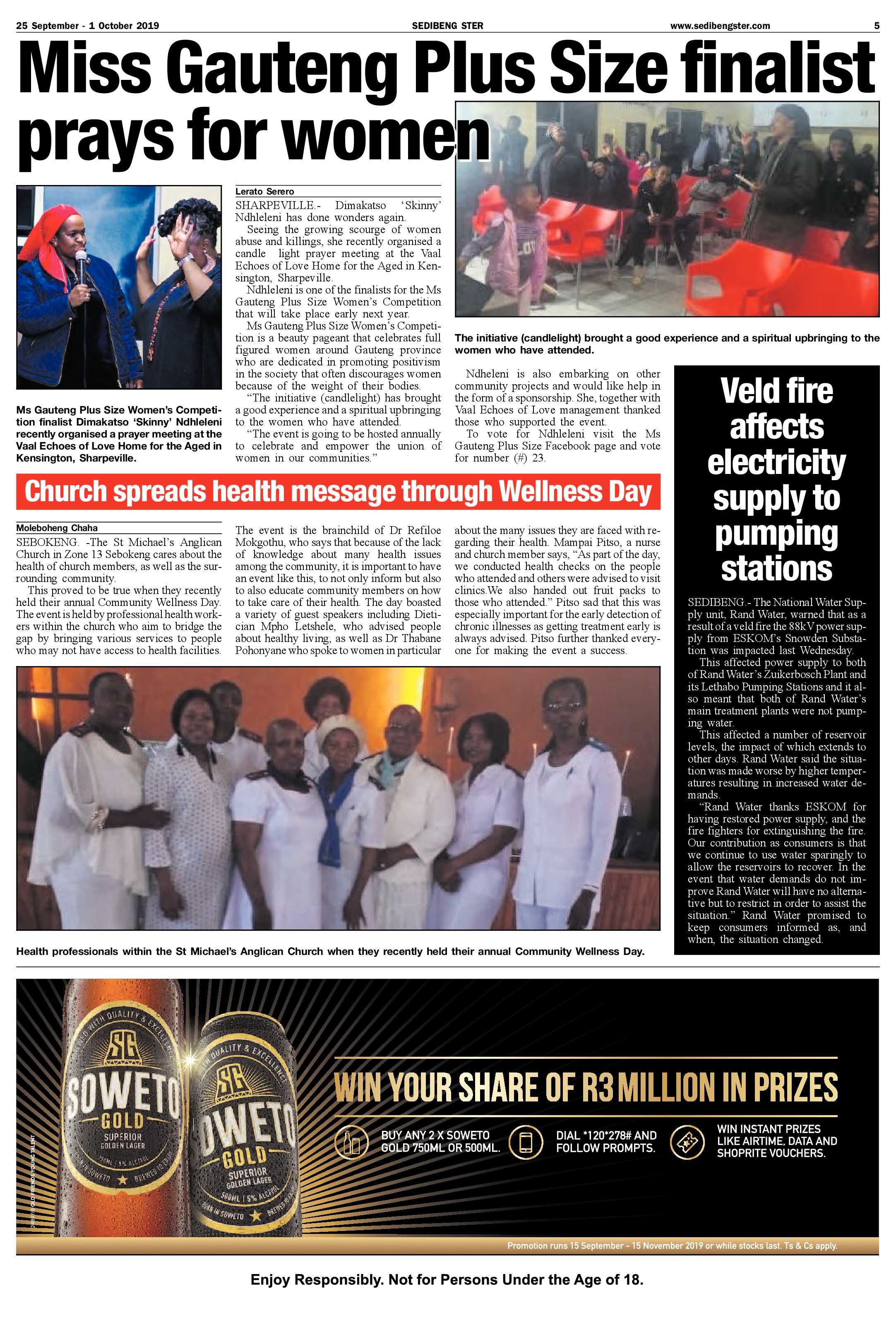 Sedibeng Ster 25 September – 1 October 2019 page 5