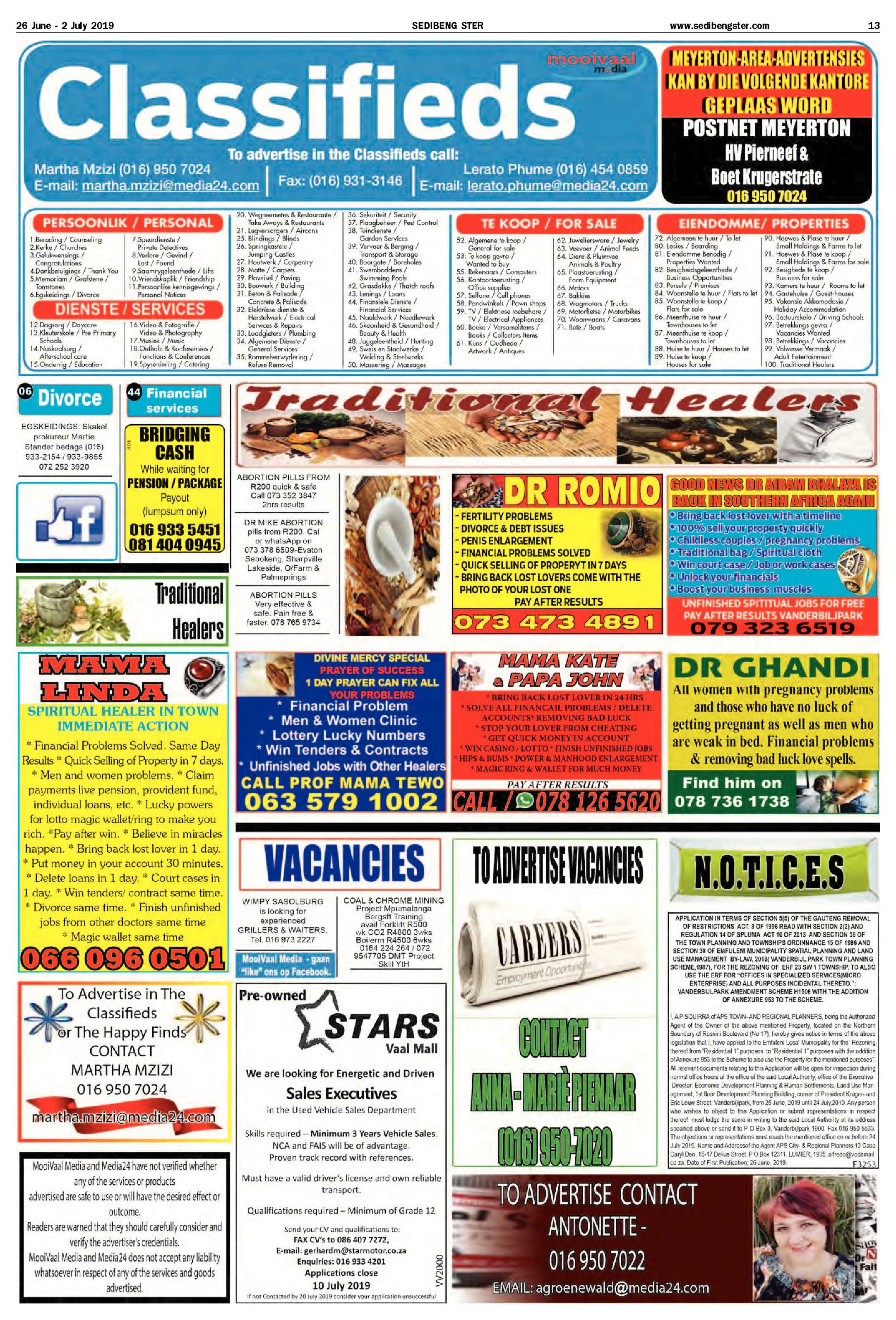 Sedibeng Ster 26 July – 2 June 2019 page 13