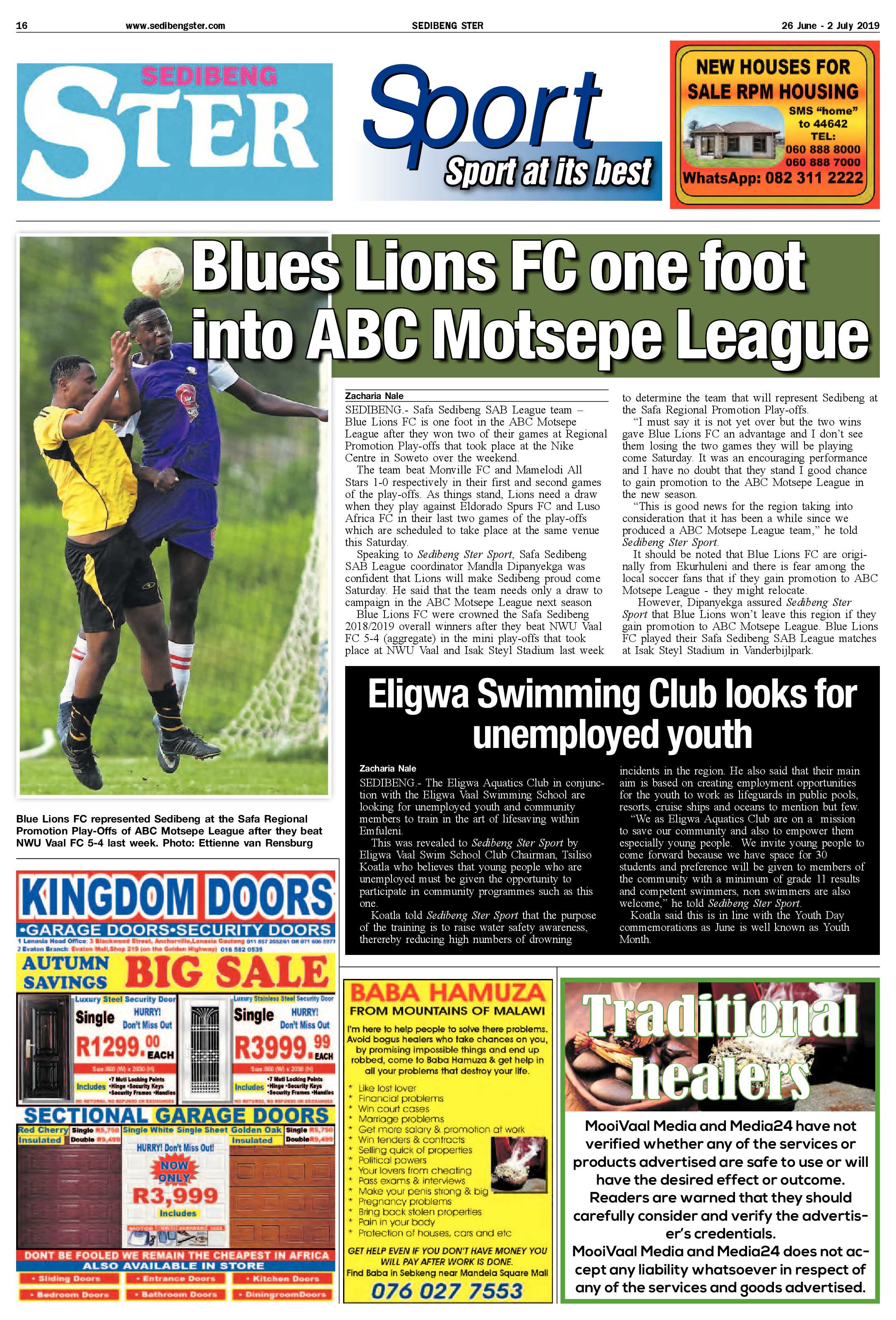 Sedibeng Ster 26 July – 2 June 2019 page 16