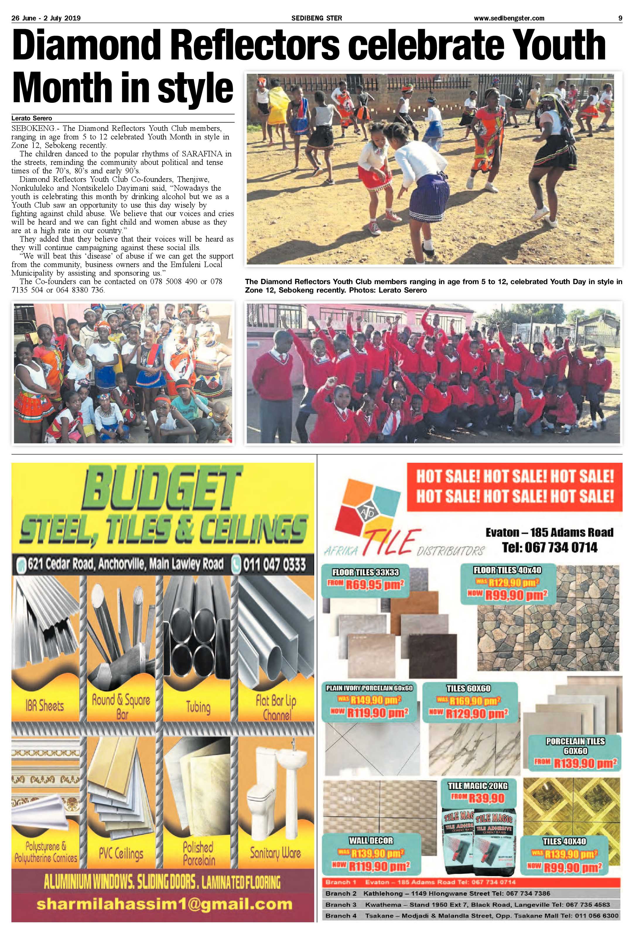 Sedibeng Ster 26 July – 2 June 2019 page 9