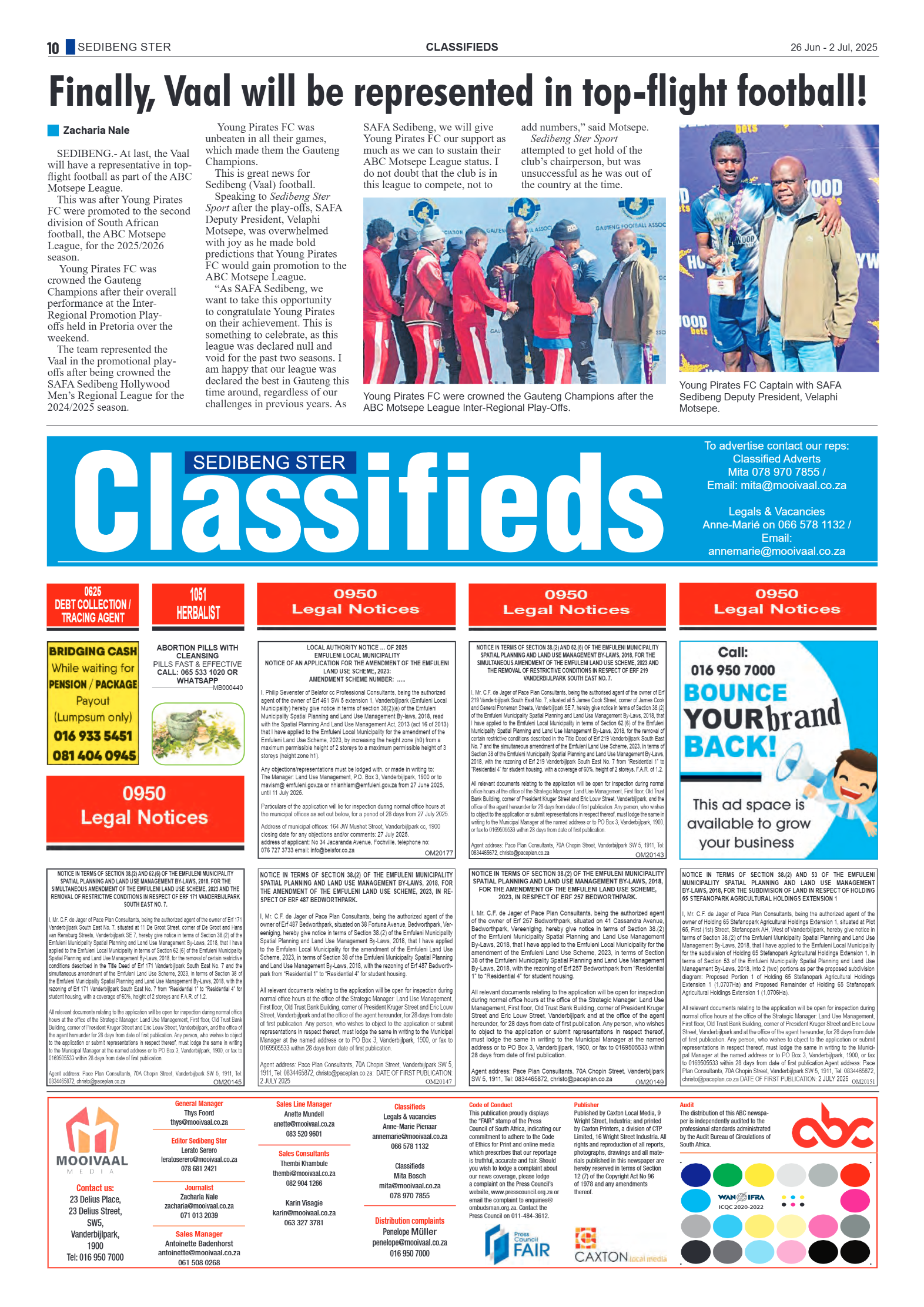 Sedibeng Ster 26 Jun – 2 Jul, 2025 page 10
