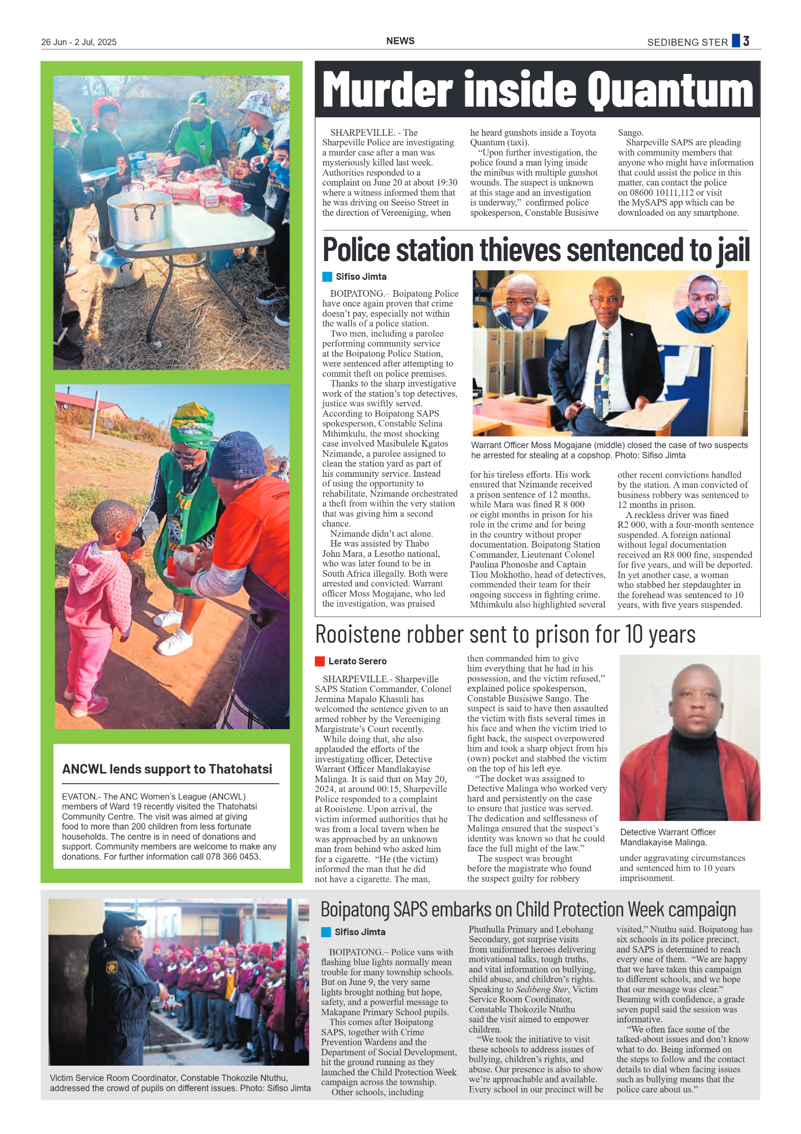 Sedibeng Ster 26 Jun – 2 Jul, 2025 page 3