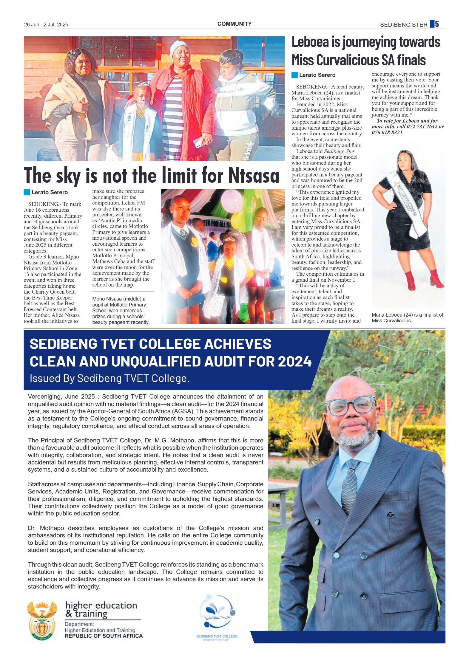 Sedibeng Ster 26 Jun – 2 Jul, 2025 page 5